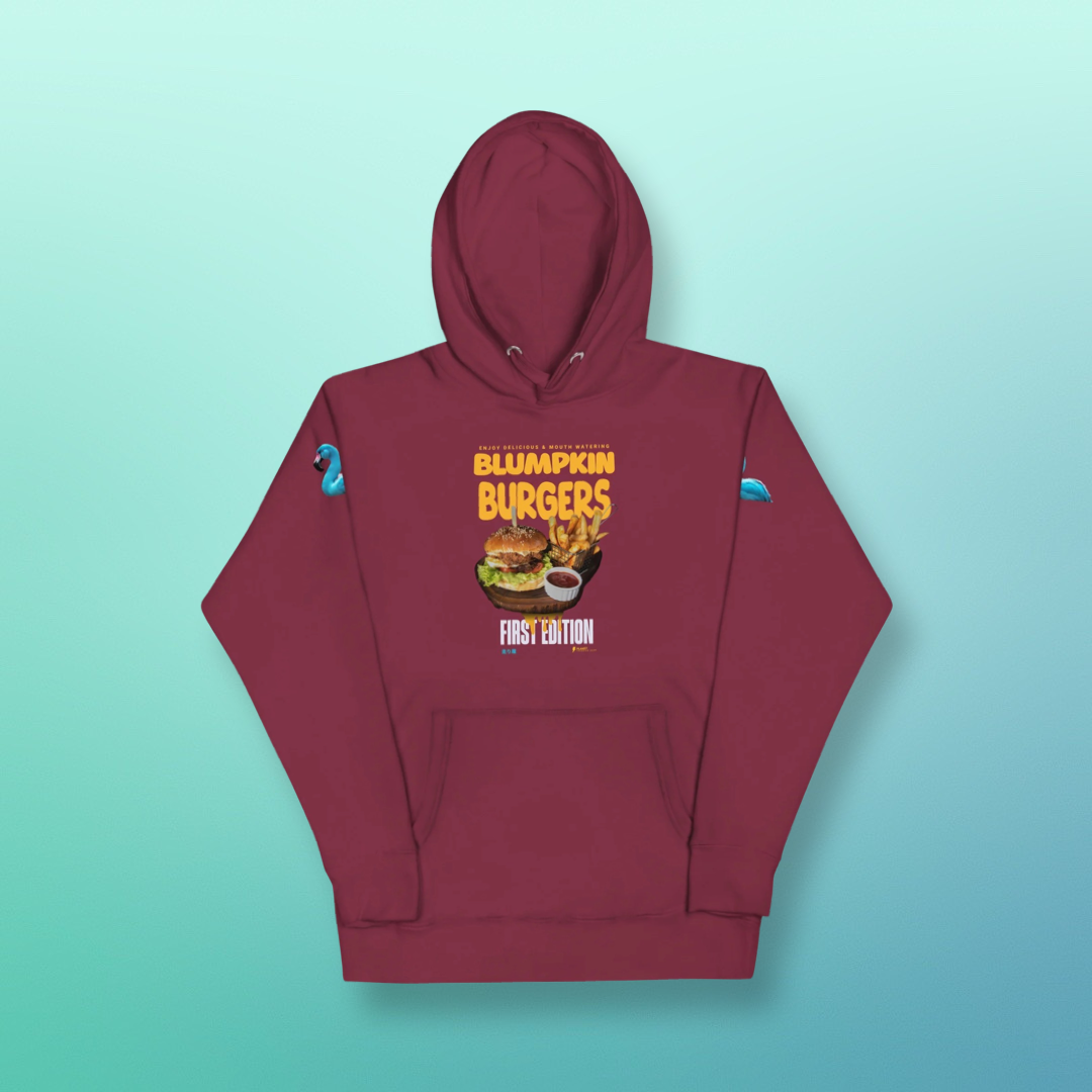 PLUSH BOY CRANBURRY BLUMPKIN BURGERS HOODIE (1st Edition)