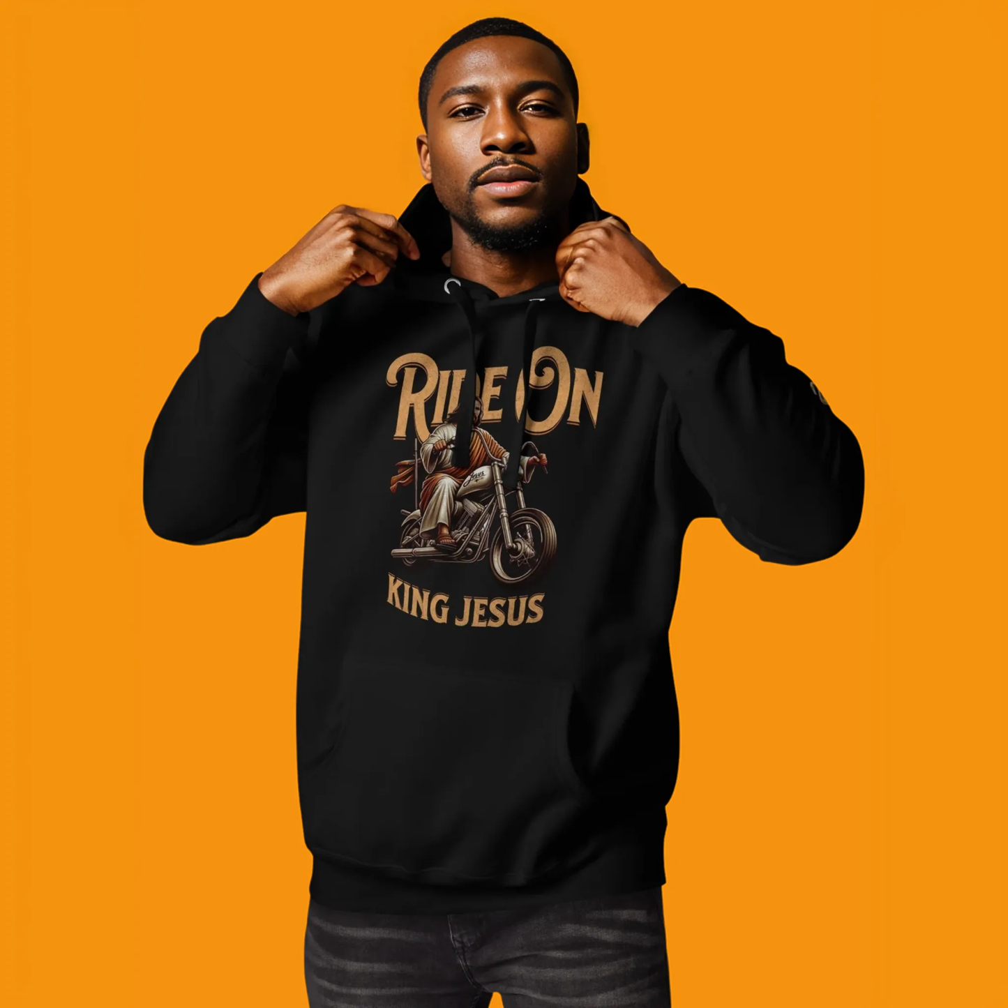 PLUSH BOY RIDE ON KING JESUS HOODIE