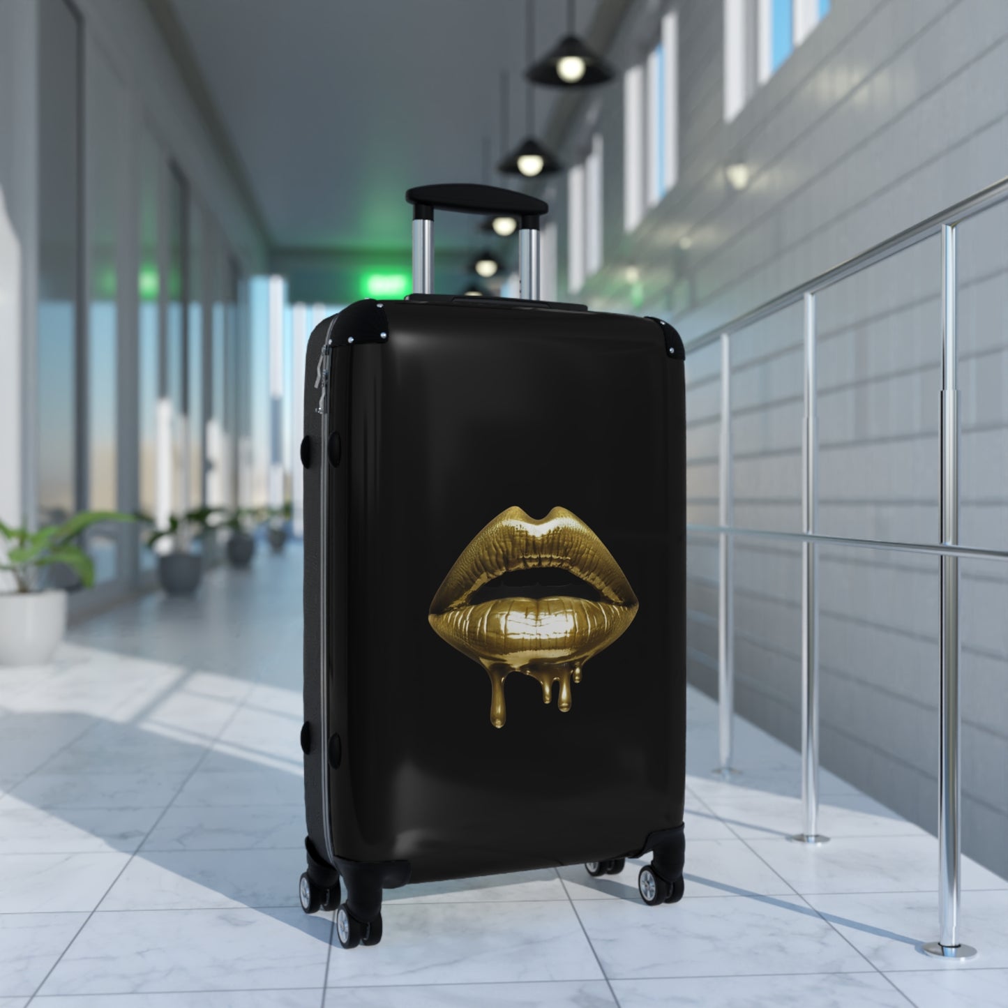 PLUSH BOY LIQUID GLITTER WILD SUITCASE