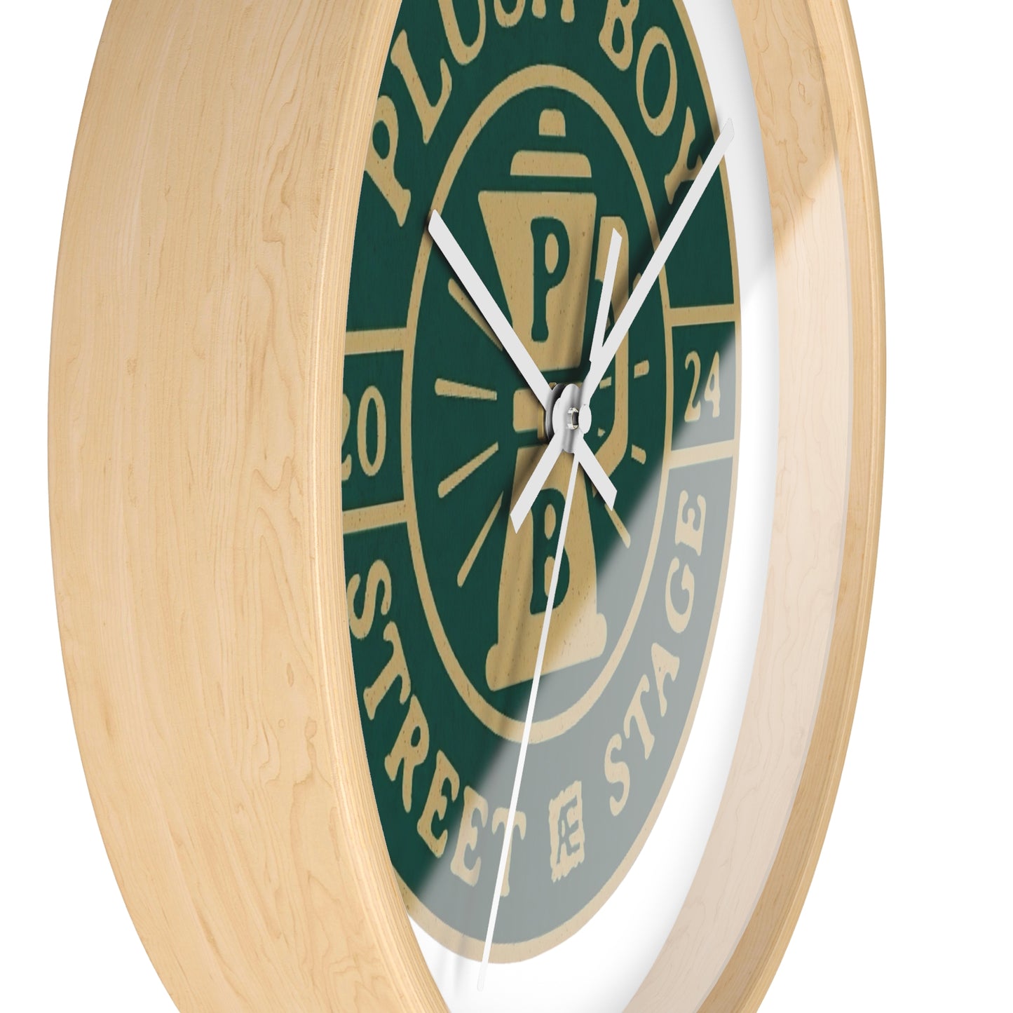 PLUSH BOY UNIVERSITY COFFEE CLOCK
