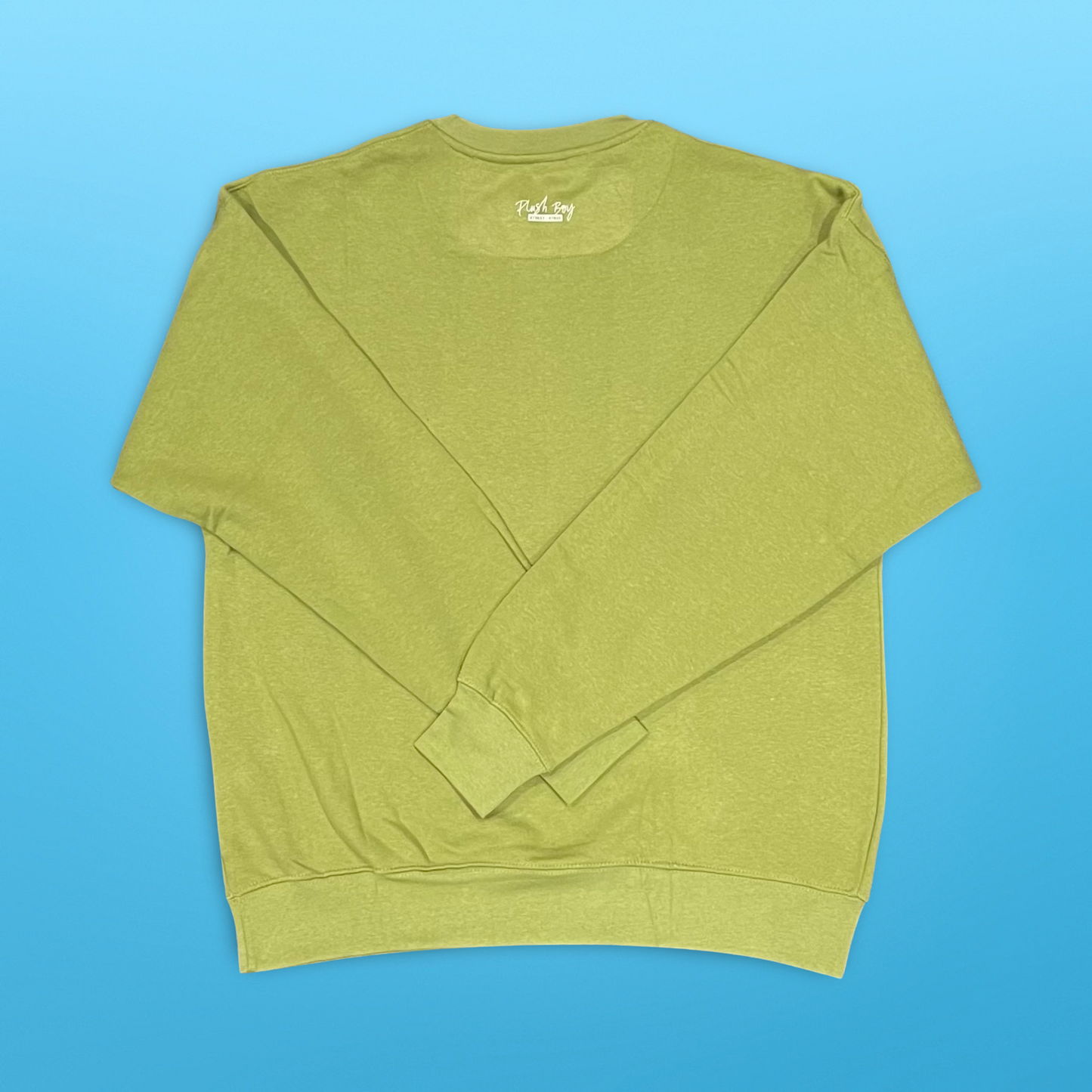 PLUSH BOY SOLID AVOCADO SWEATSHIRT