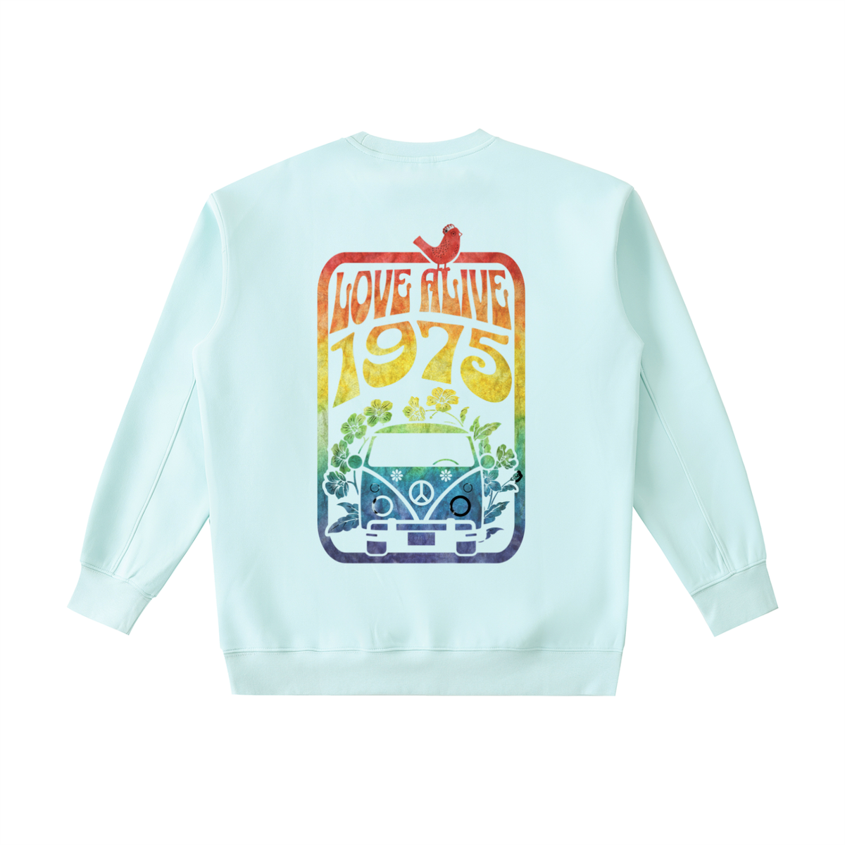 LOVE ALIVE 1975 Essential Heavyweight Crewneck Sweatshirt