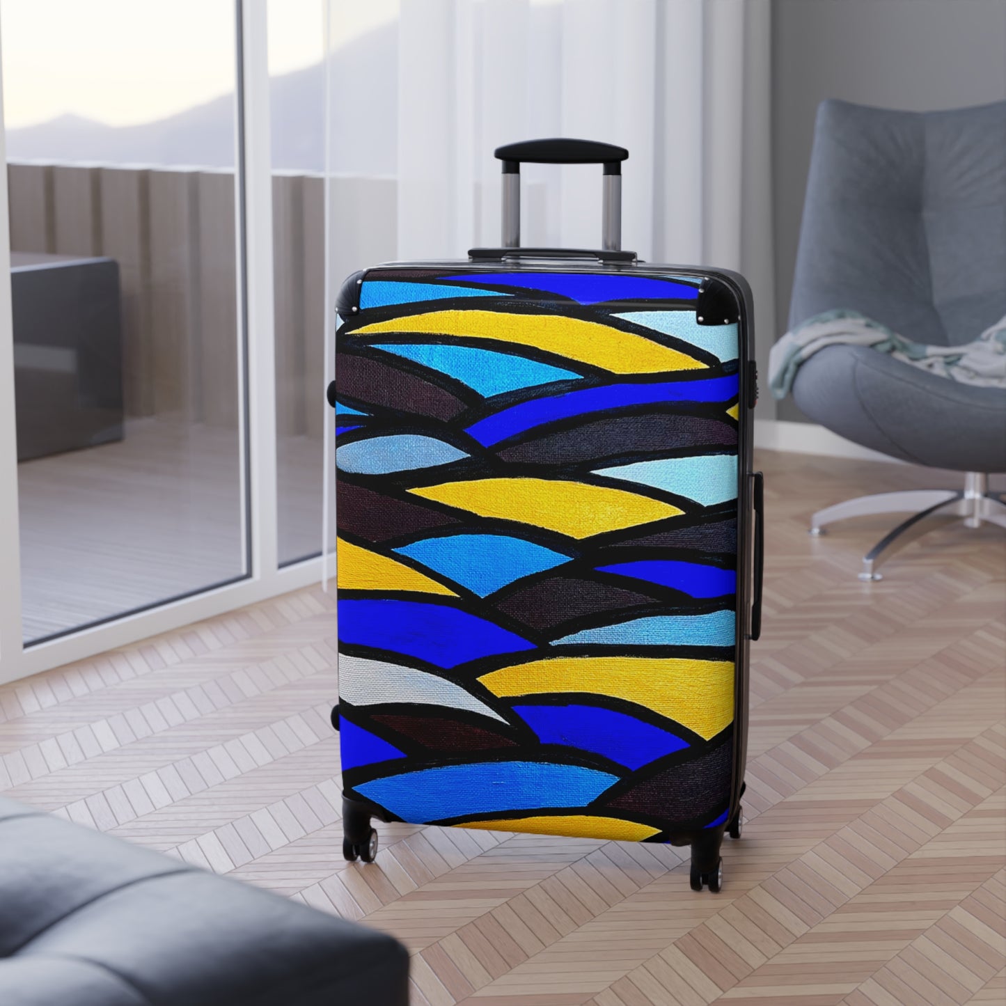 PLUSH BOY ROLLING HILLS SUITCASE