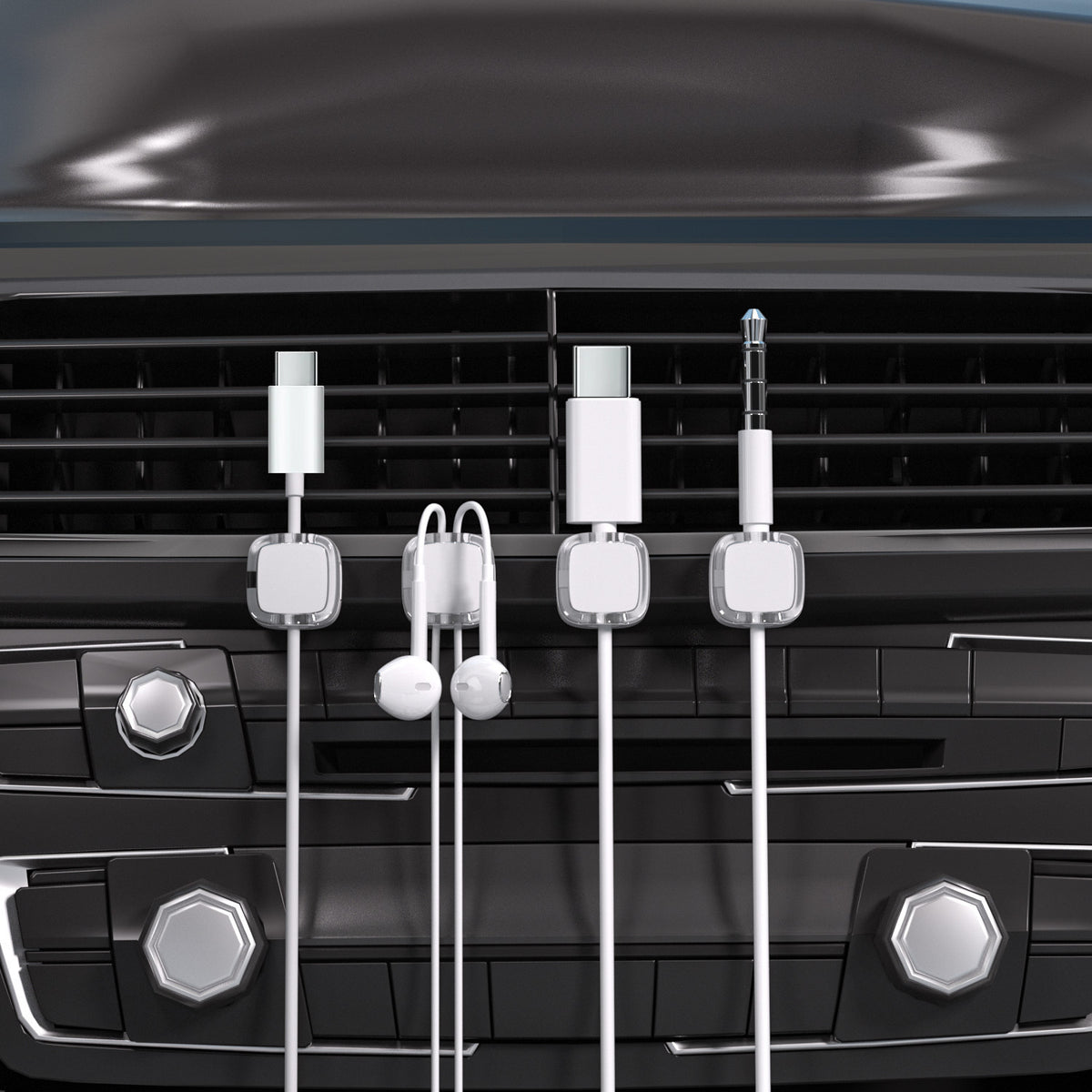 Transparent Cable Organizer