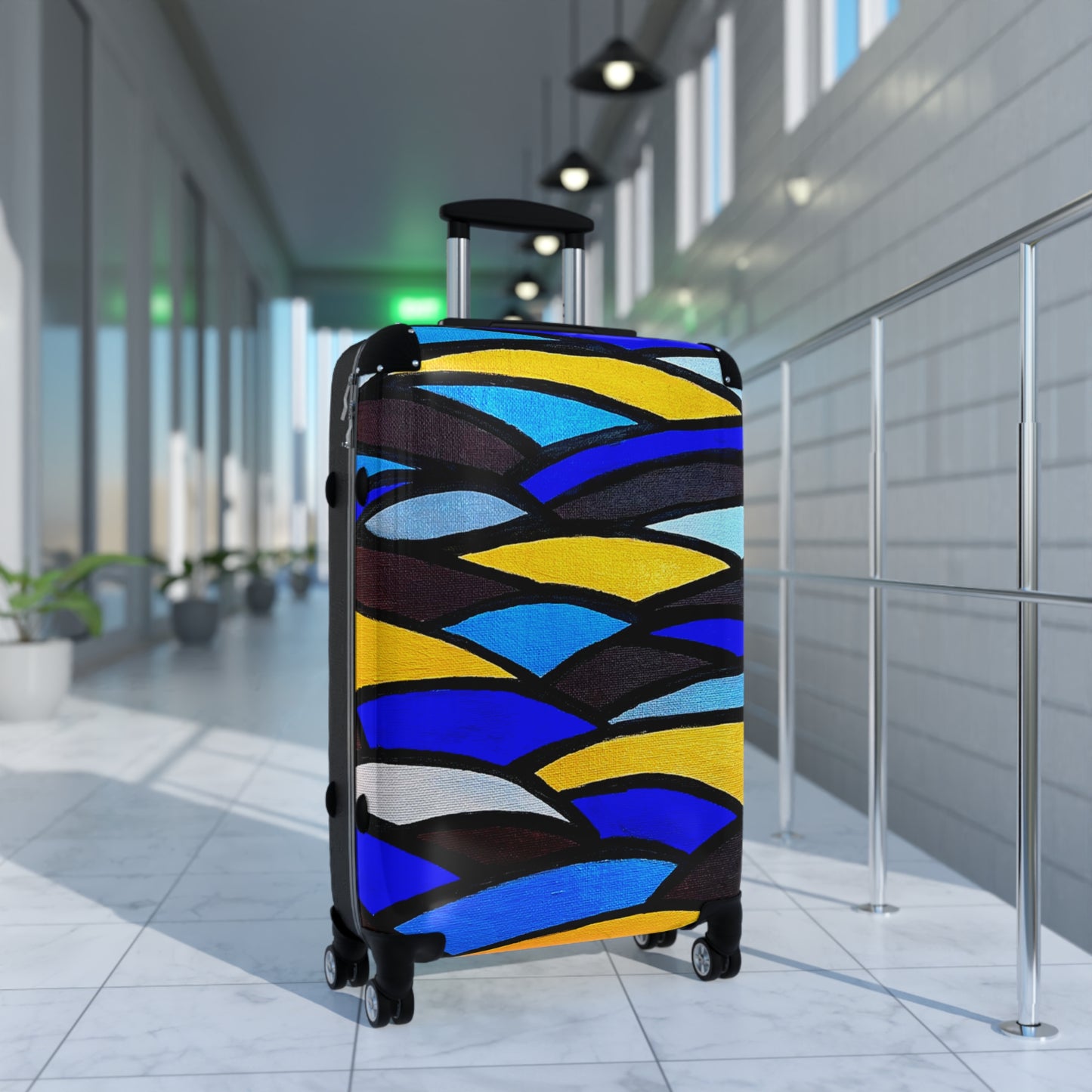 PLUSH BOY ROLLING HILLS SUITCASE