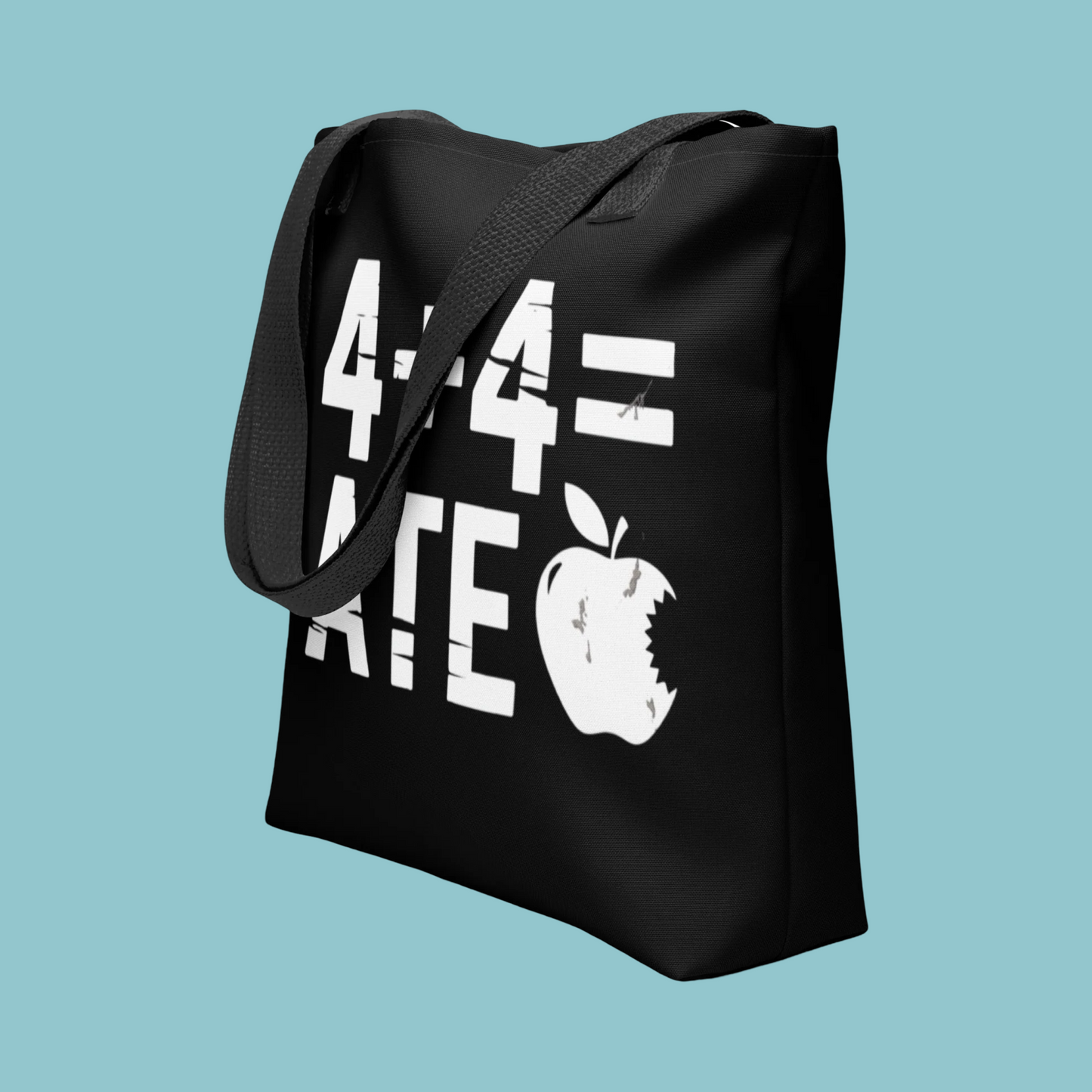 4 + 4 = ATE TOTE BAG