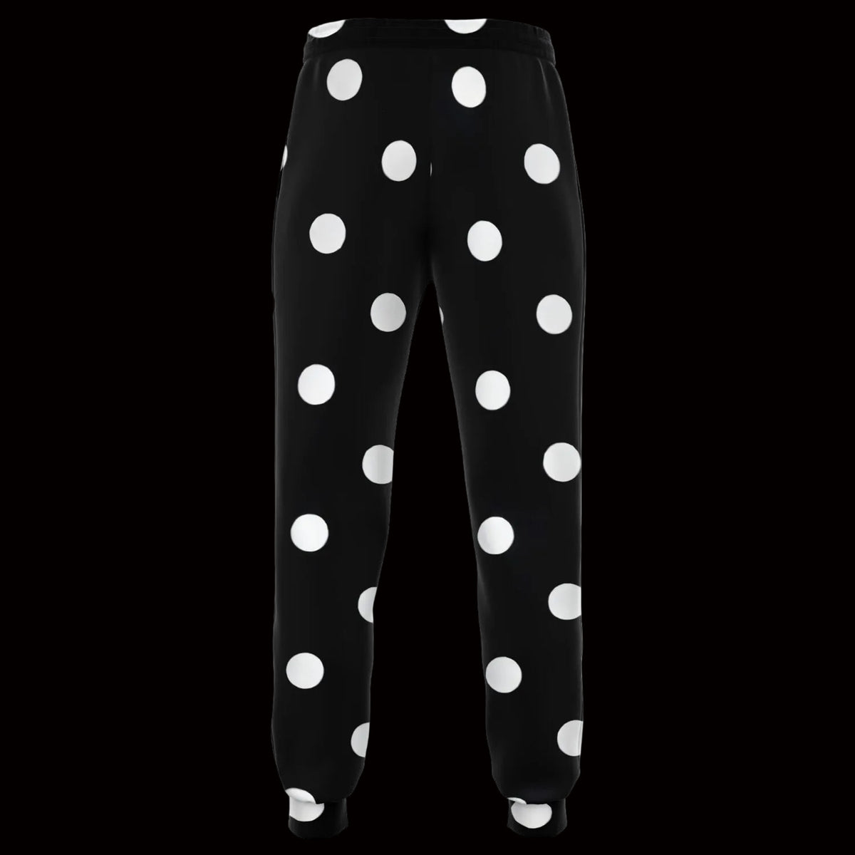 BLACK POLKA DOTS Fashion Jogger