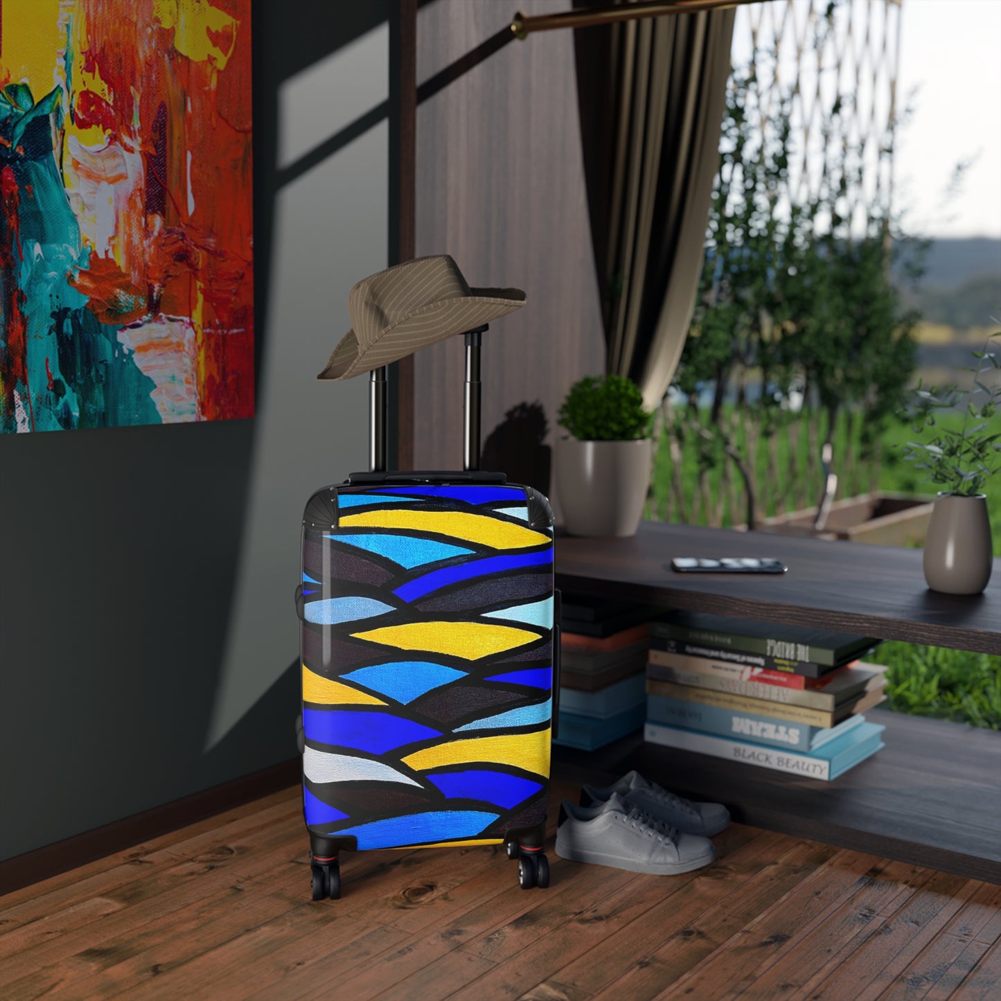 PLUSH BOY ROLLING HILLS SUITCASE