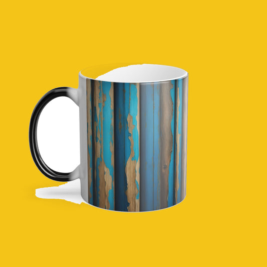 PLUSH BOY BLEUSY WOOD MUG 11oz