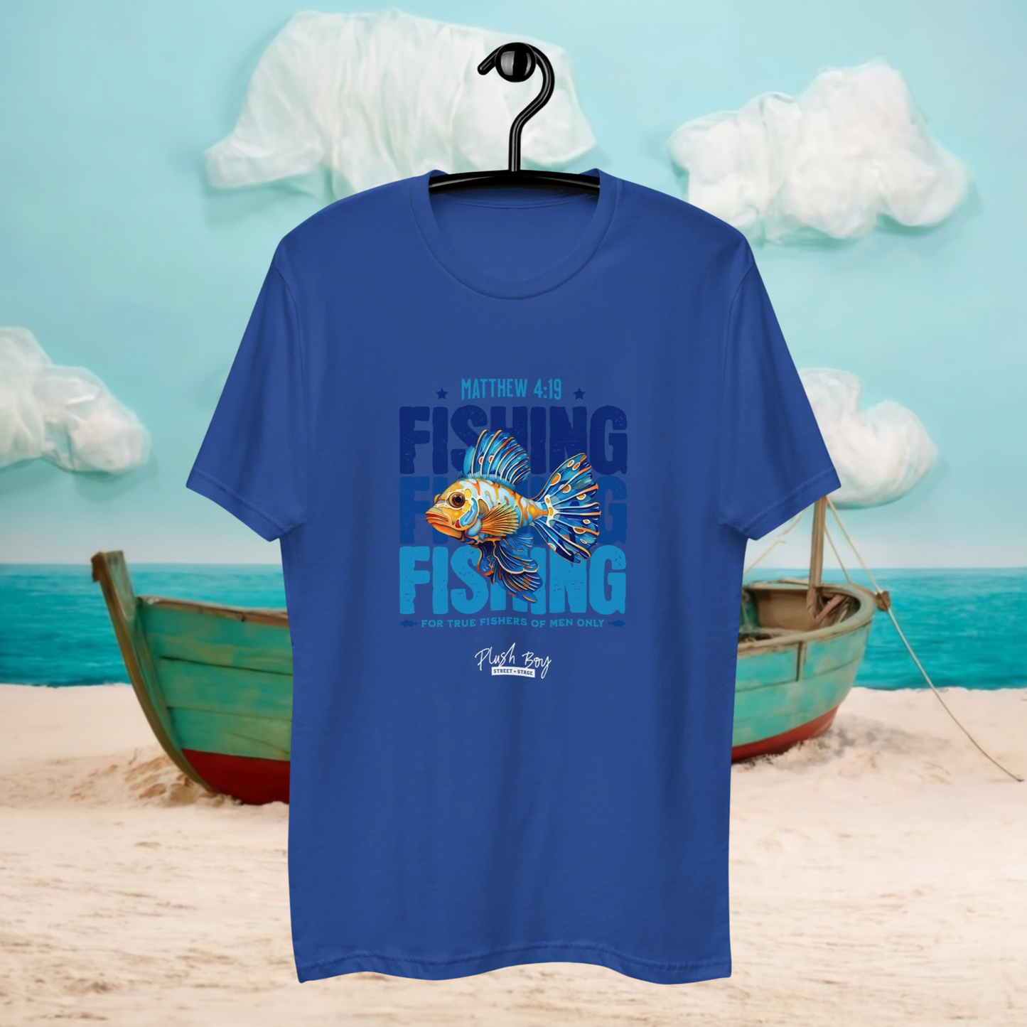 PLUSH BOY BLEUBURRY FISHERS OF MEN TEE (1st Edition)