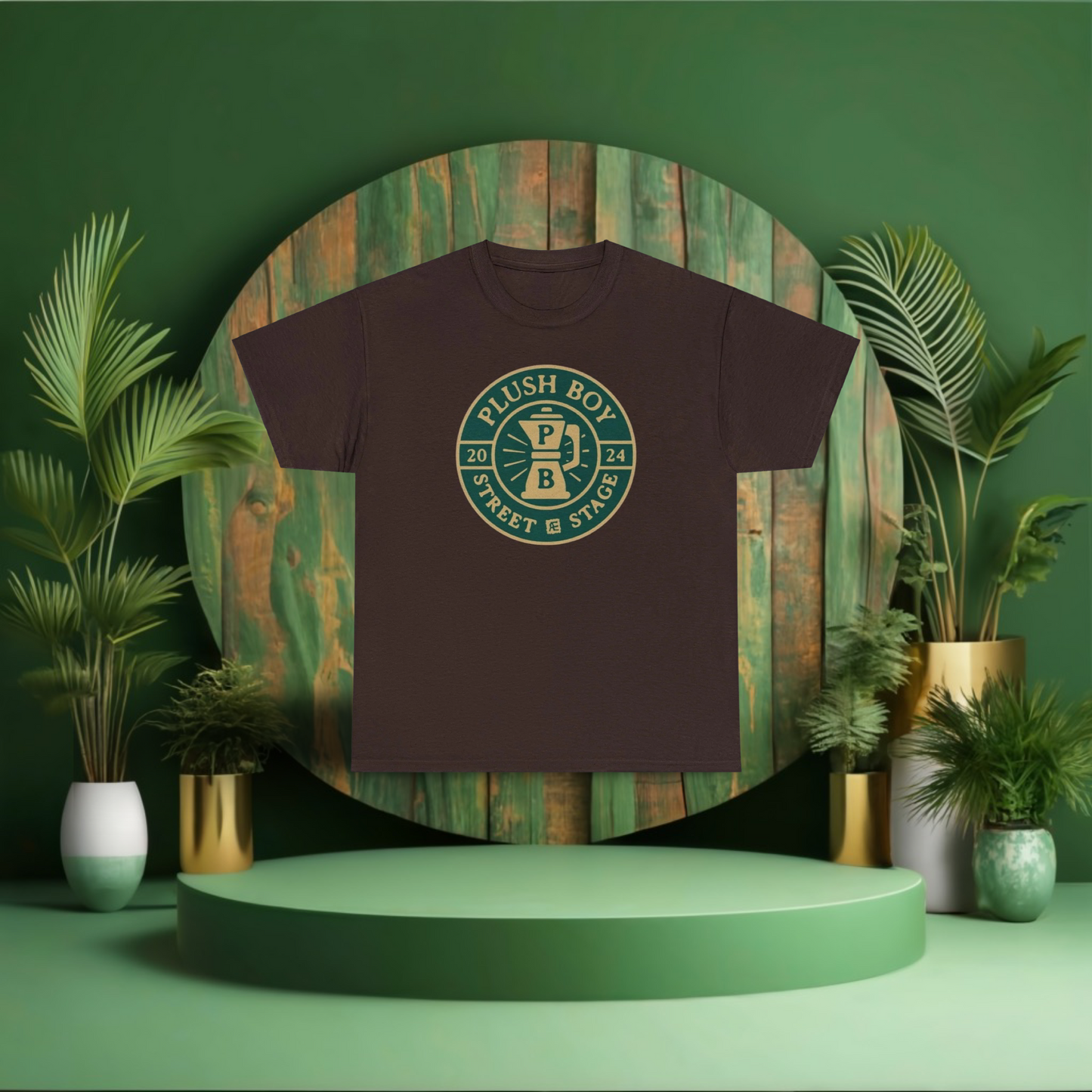 PLUSH BOY COFFEE TEE