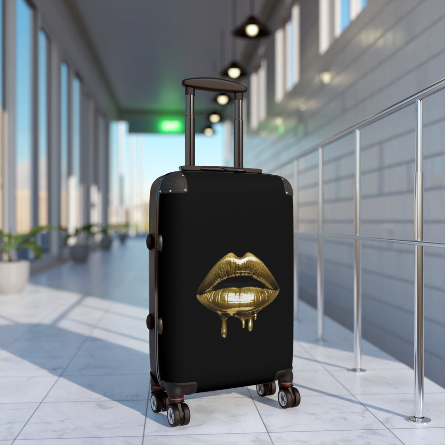PLUSH BOY LIQUID GLITTER WILD SUITCASE