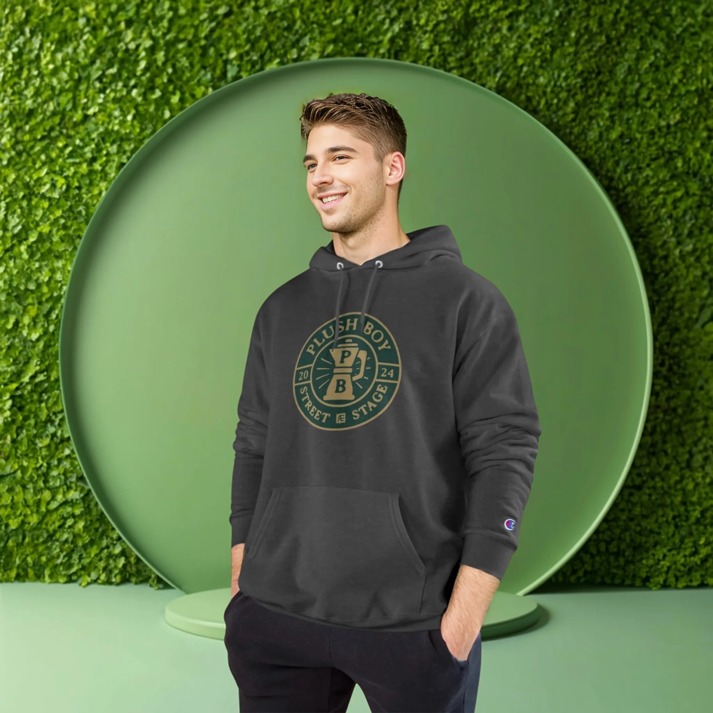 PLUSH BOY UNIVERSITY SMOG HOODIE