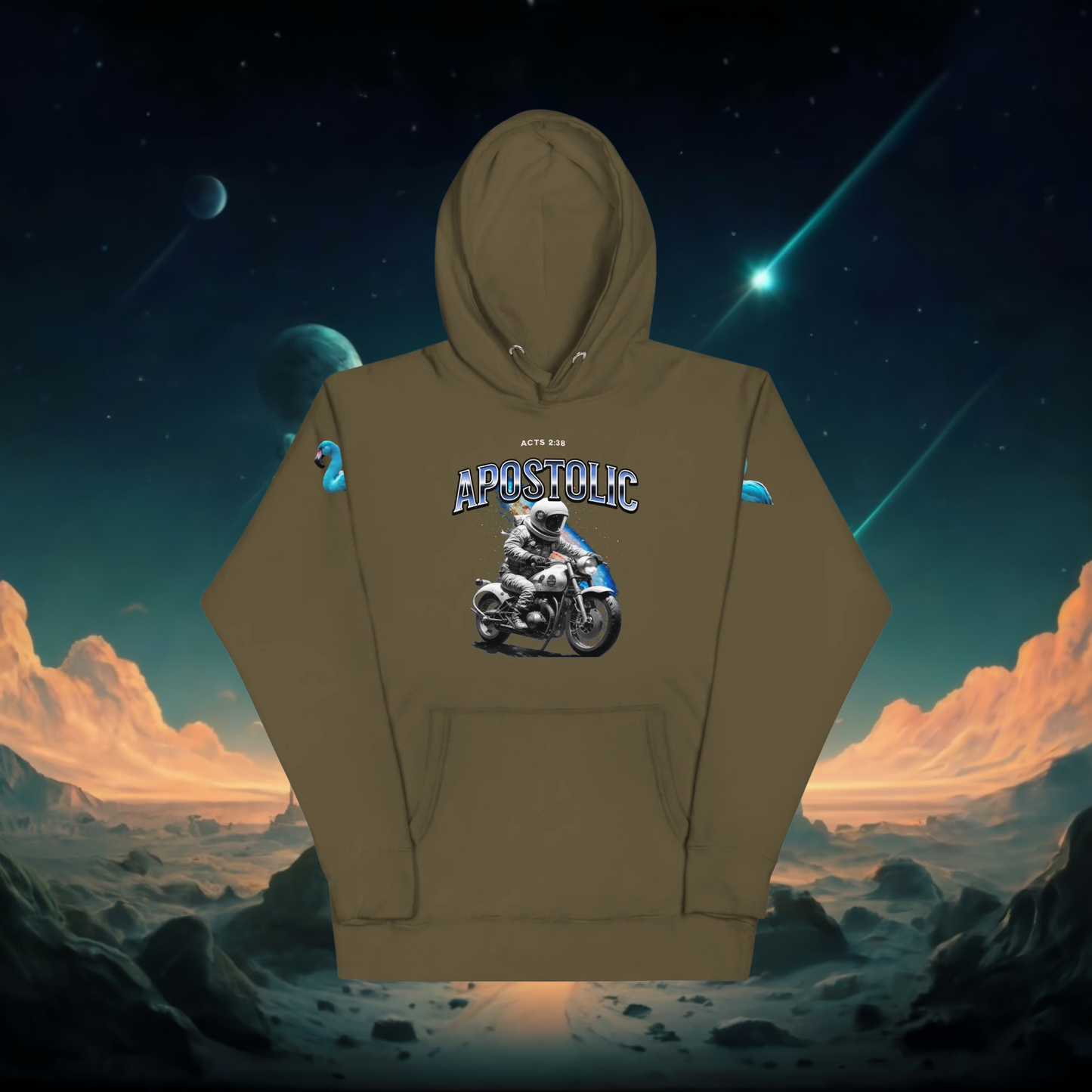 PLUSH BOY GREEN APOSTOLIC HOODIE (1st Edition)