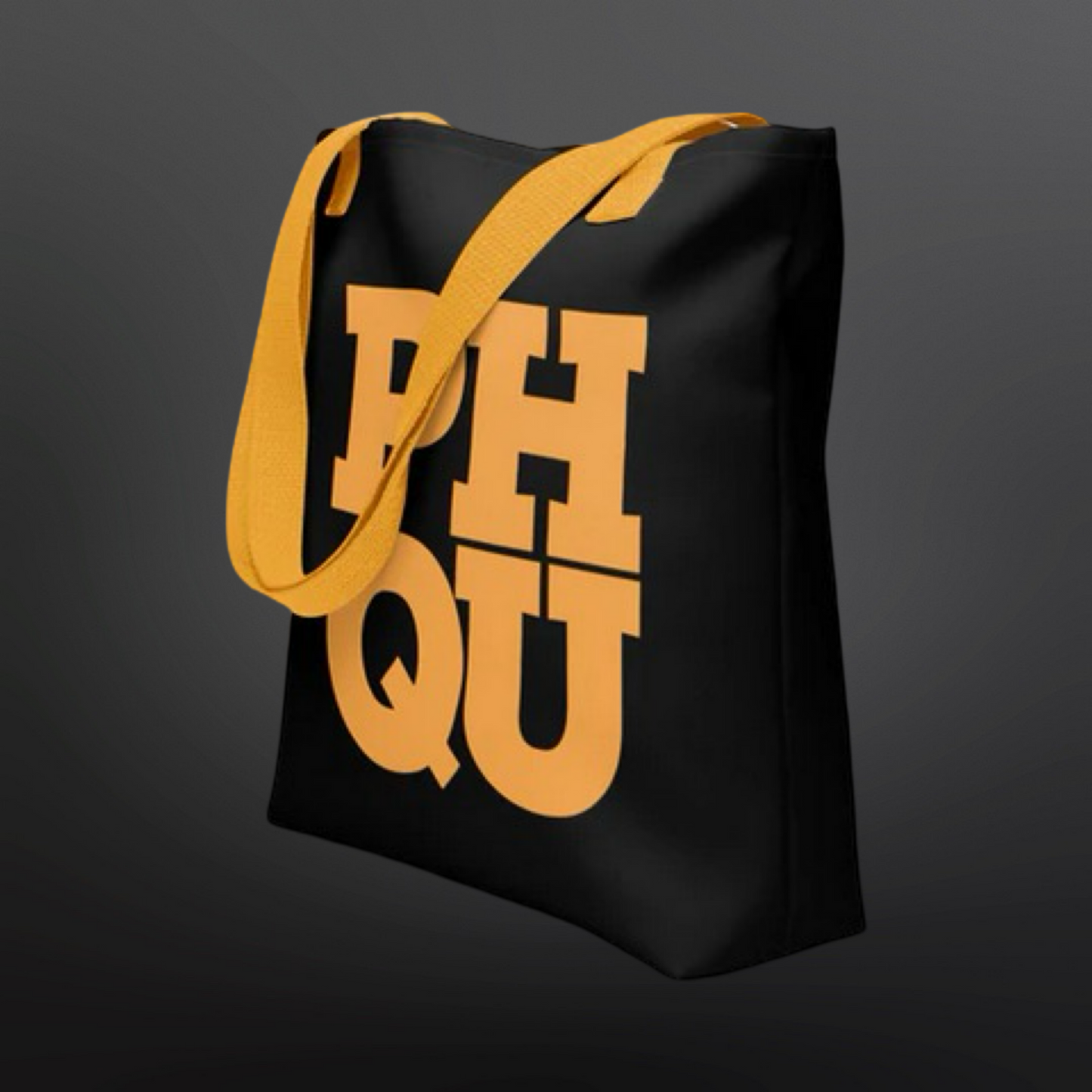 PHQU MUSTARD TOTE BAG
