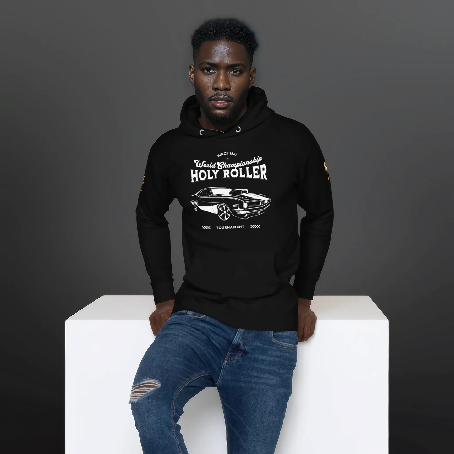 PLUSH BOY BLACKBURRY HOLY ROLLER HOODIE