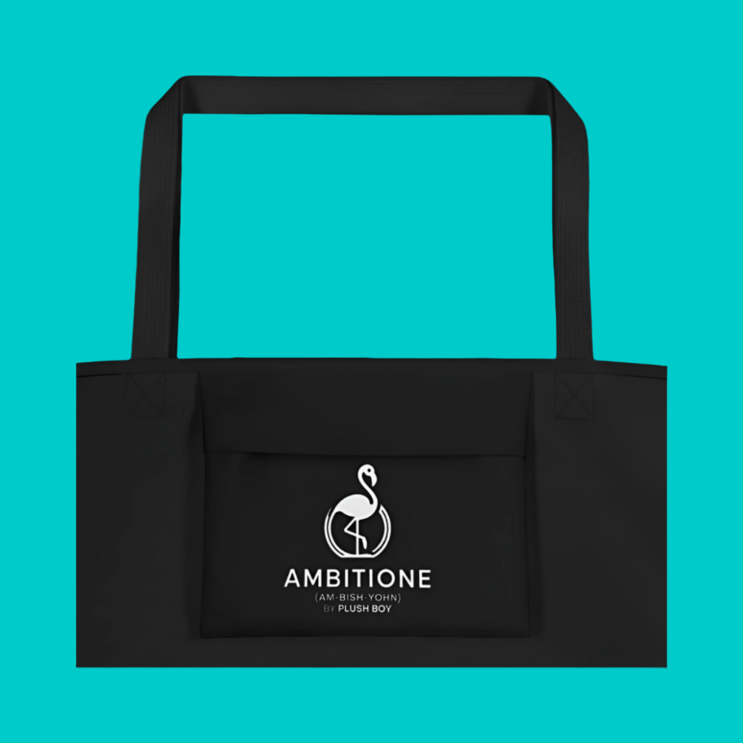 AMBITIONE BLU FORTEZZA NOIR TOTE