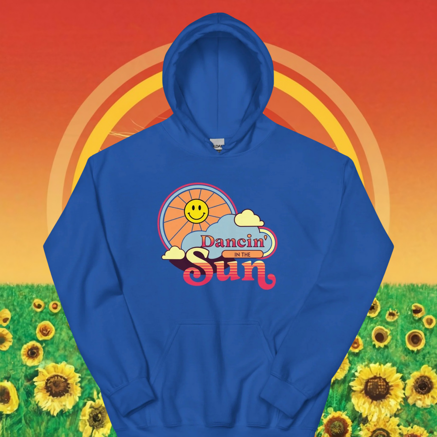 PLUSH BOY DANCIN' IN THE SON BLEUBURRY HOODIE (1st edition)