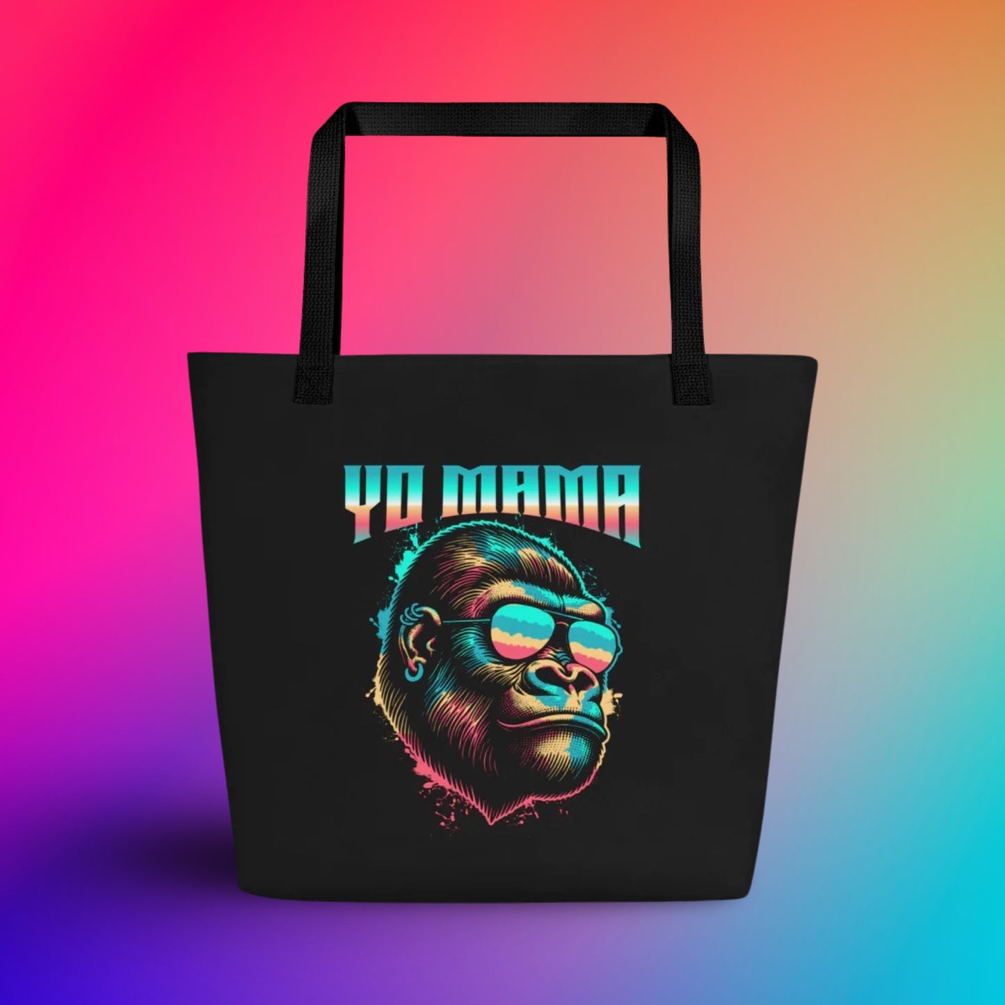 PLUSH BOY BLACKBURRY APE TOTE BAG
