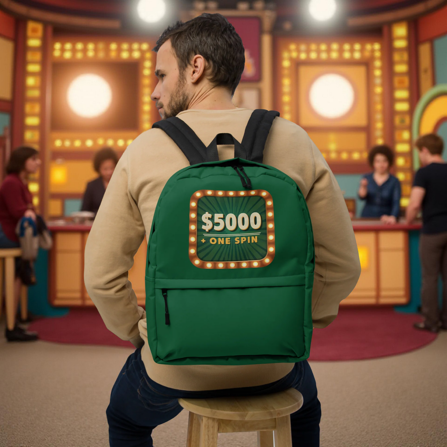 5000 + ONE SPIN GRASS BACKPACK