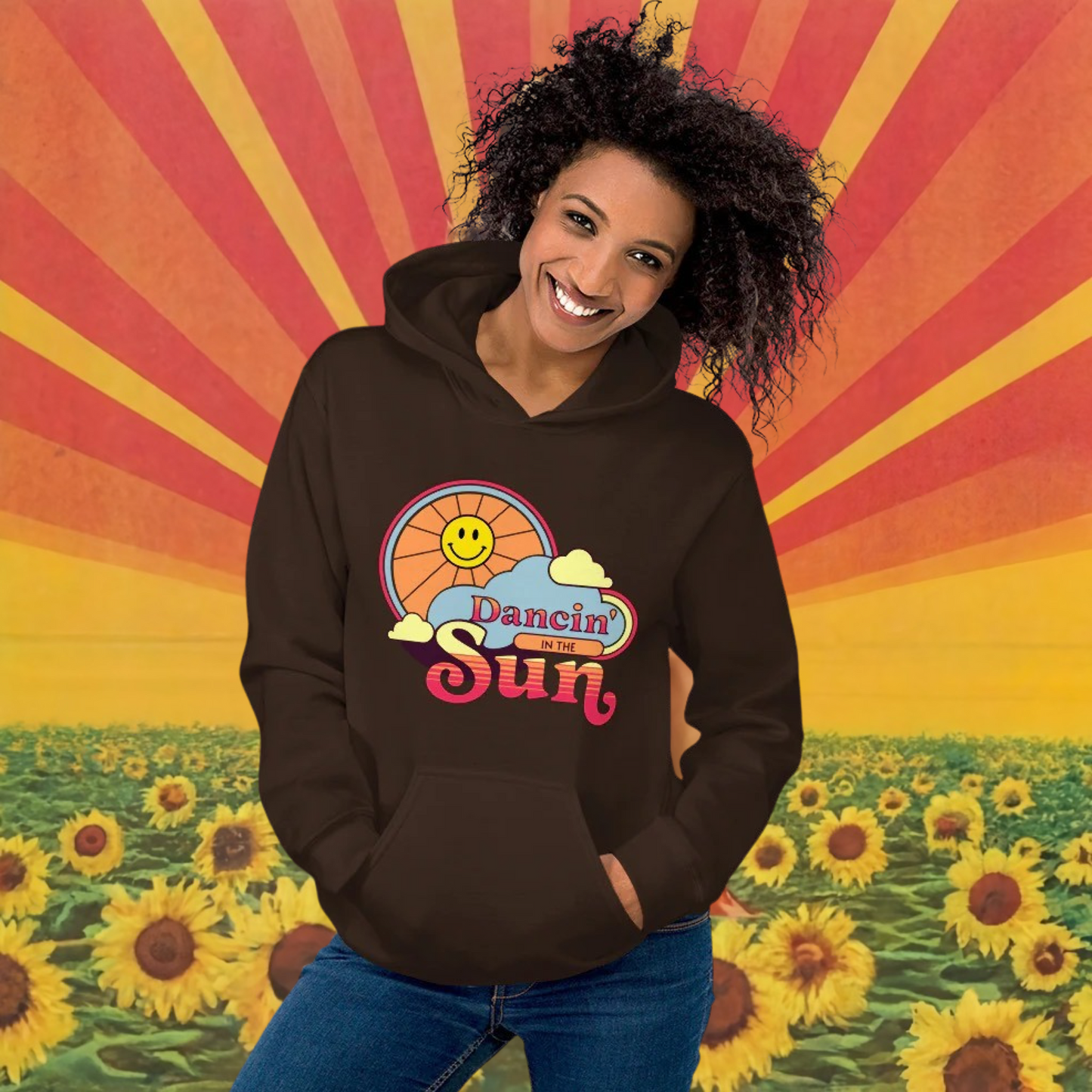 PLUSH BOY DANCIN' IN THE SON COCOA HOODIE (1st Edition)