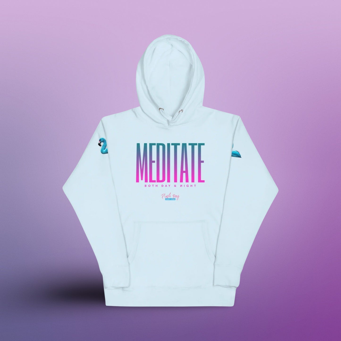 PLUSH BOY BLEUBURRY MEDITATE HOODIE (1st Edition)