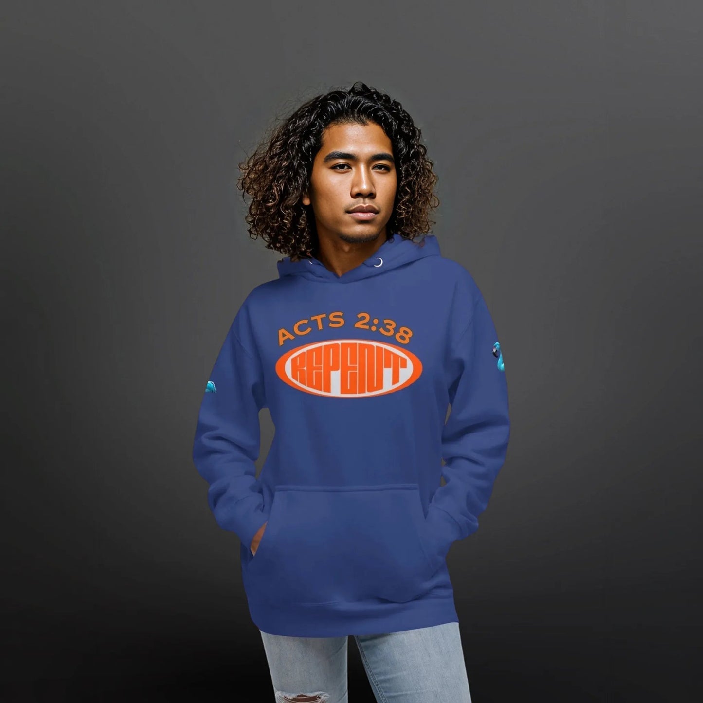 PLUSH BOY MIDNIGHT BLUEBURRY REPENT HOODIE (1st Edition)