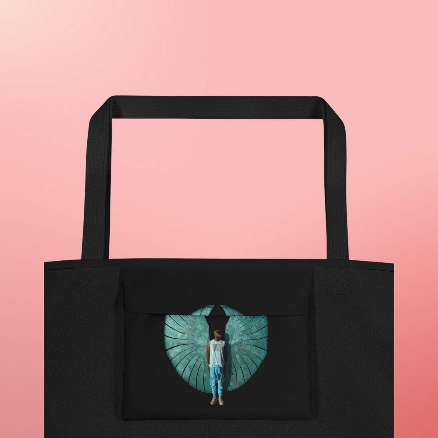 ANGEL OF AMBITIONE NOIR TOTE