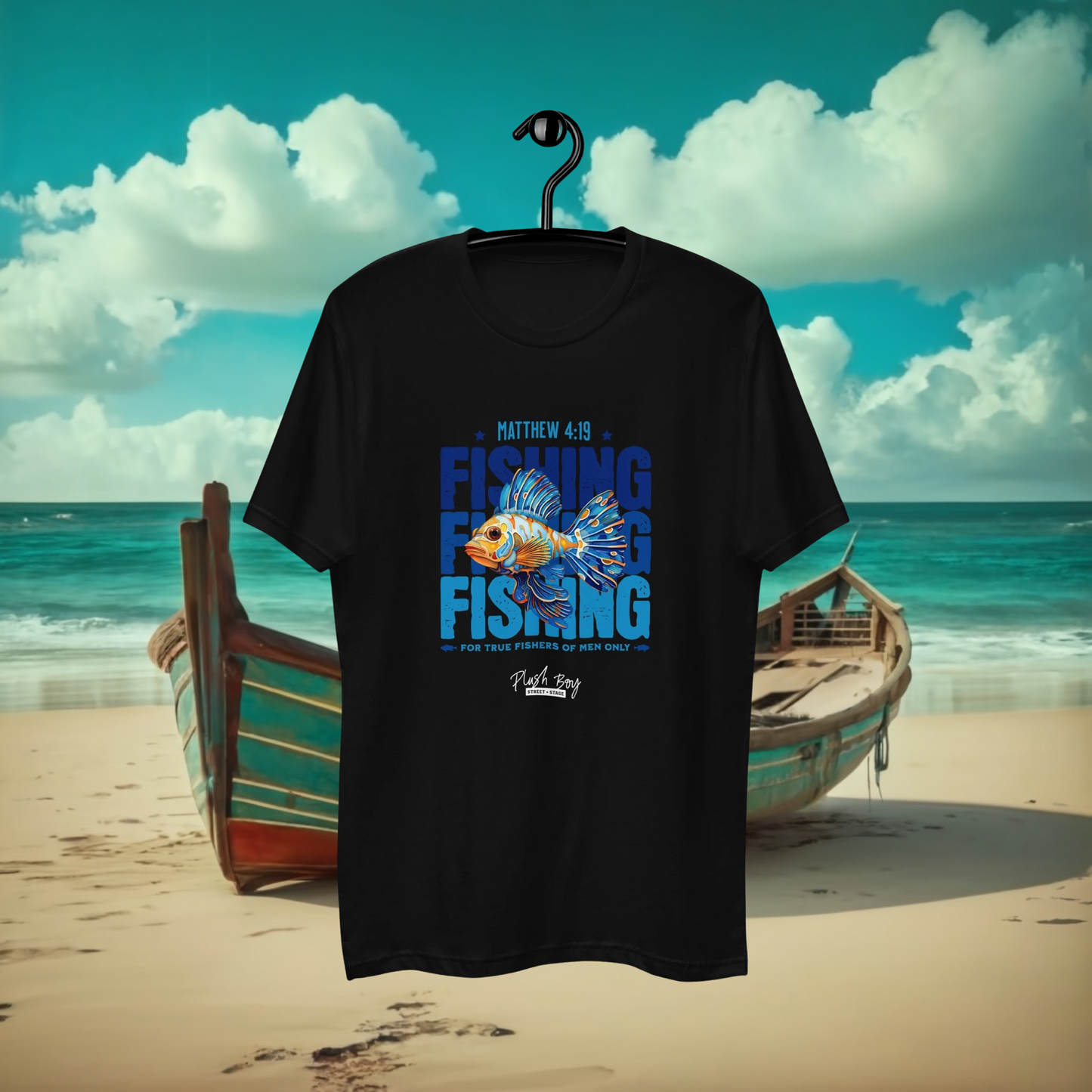 PLUSH BOY BLACKBURRY FISHERS OF MEN TEE (1st Edition)