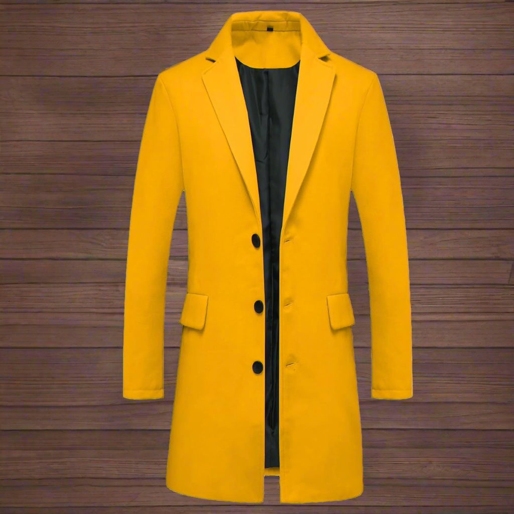 PLUSH BOY MUSTARD MOUNTAIN COAT