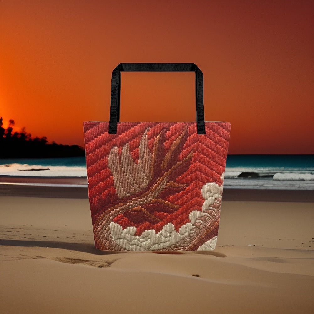 PLUSH BOY FIRESTAR TOTE BAG