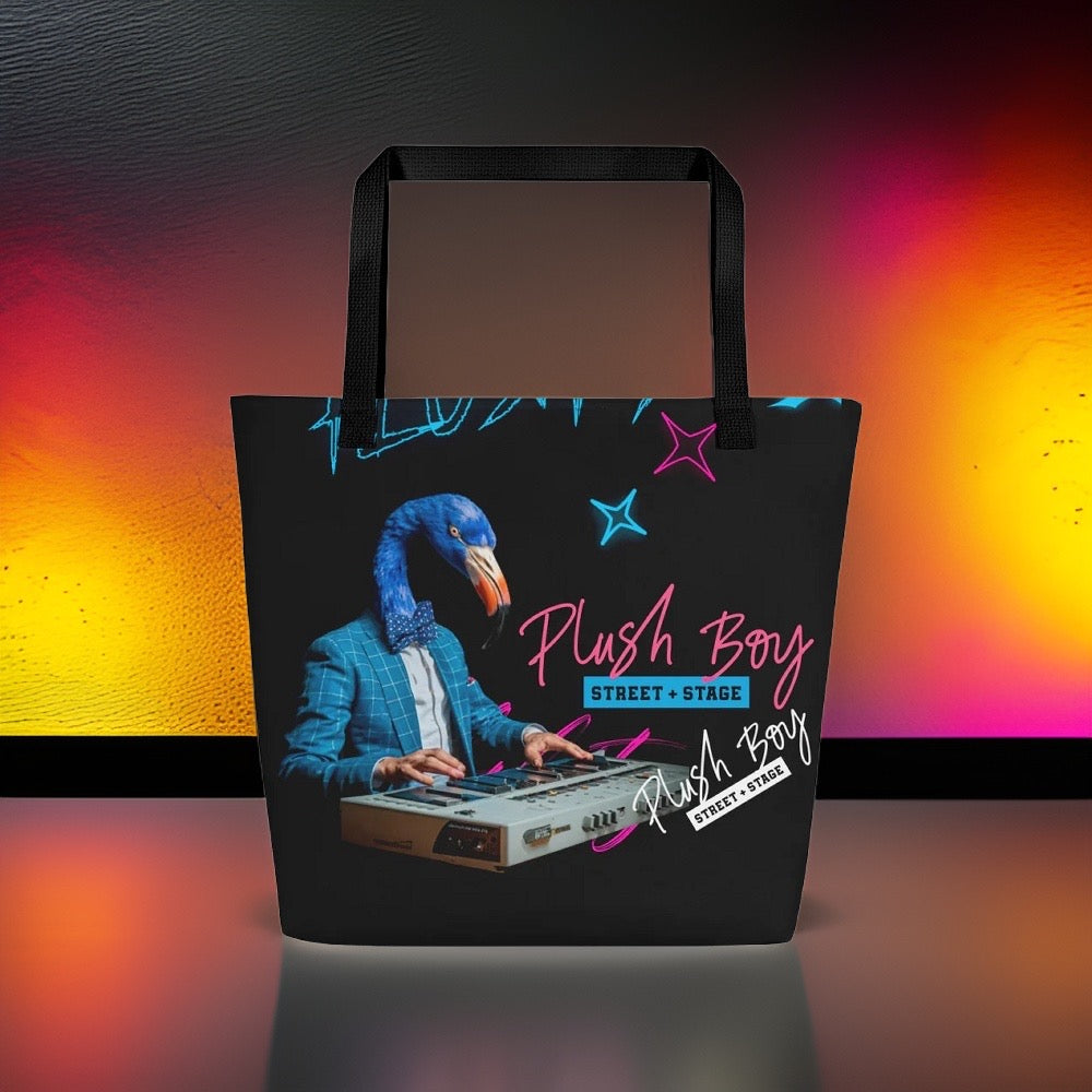 PLUSH BOY BEAT BEAK TOTE BAG