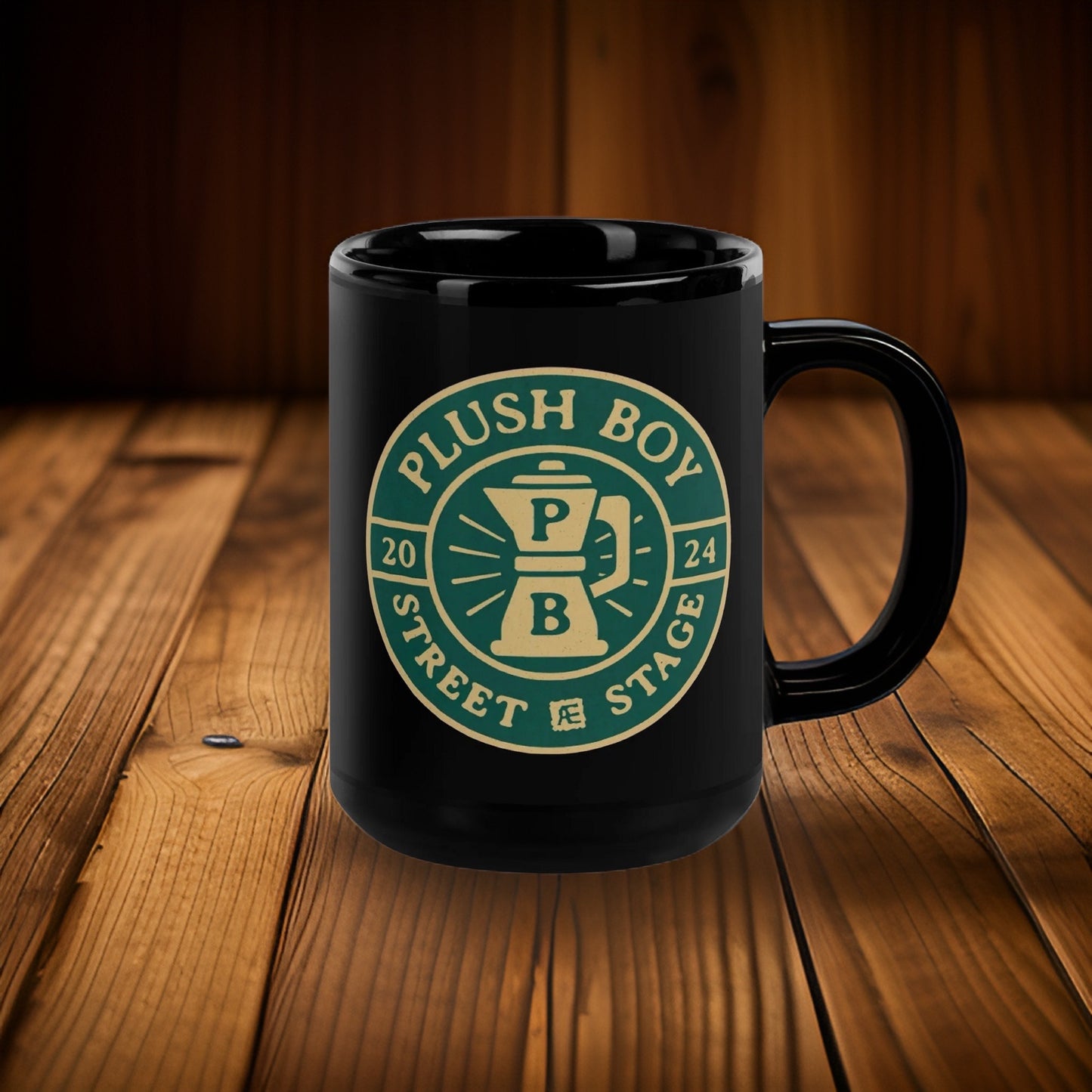 PLUSH BOY UNIVERSITY COFFEE MUG