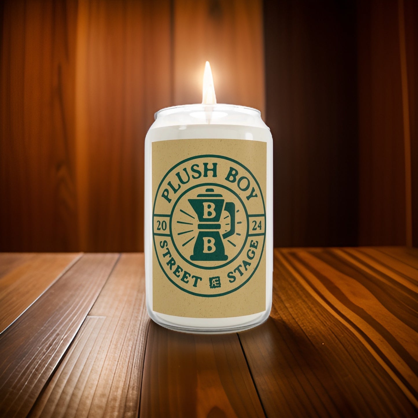 PLUSH BOY UNIVERSITY CANDLE
