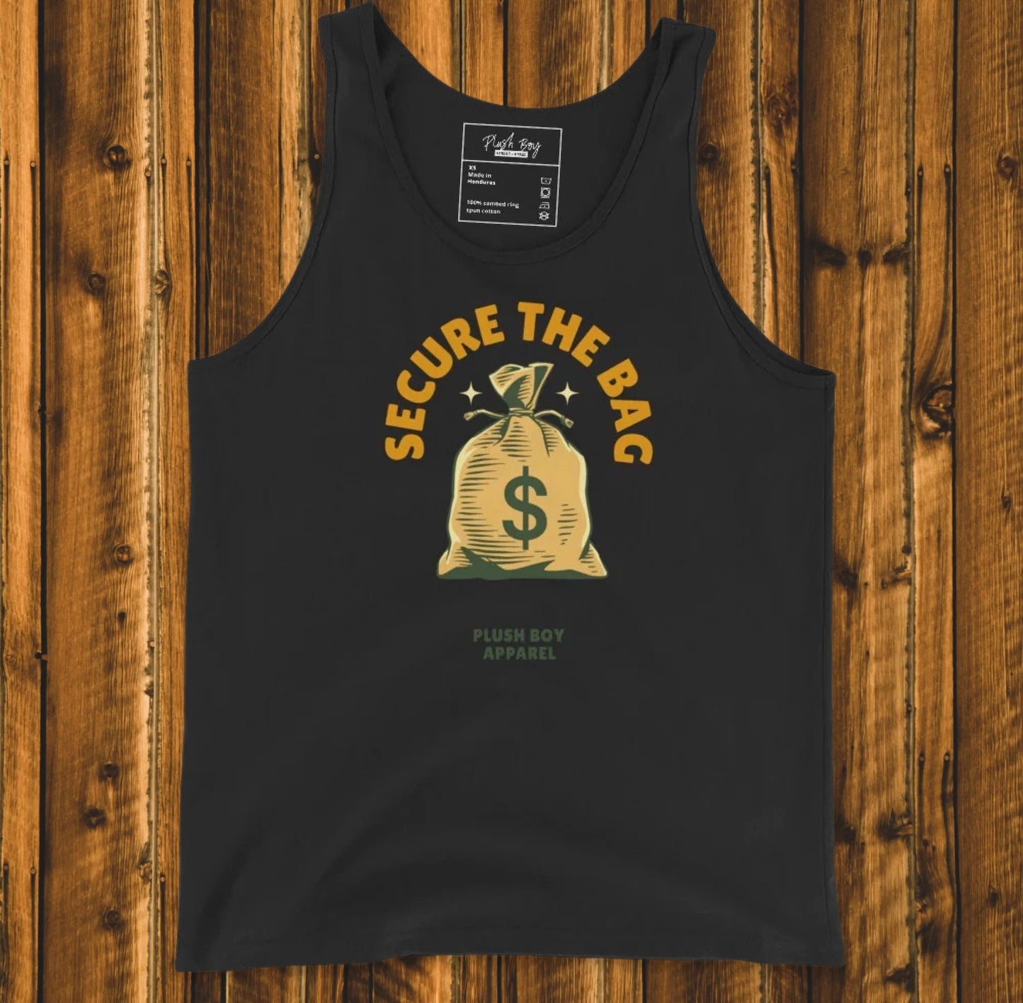 PLUSH BOY BLACKBURRY SECURE THE BAG TANK TOP