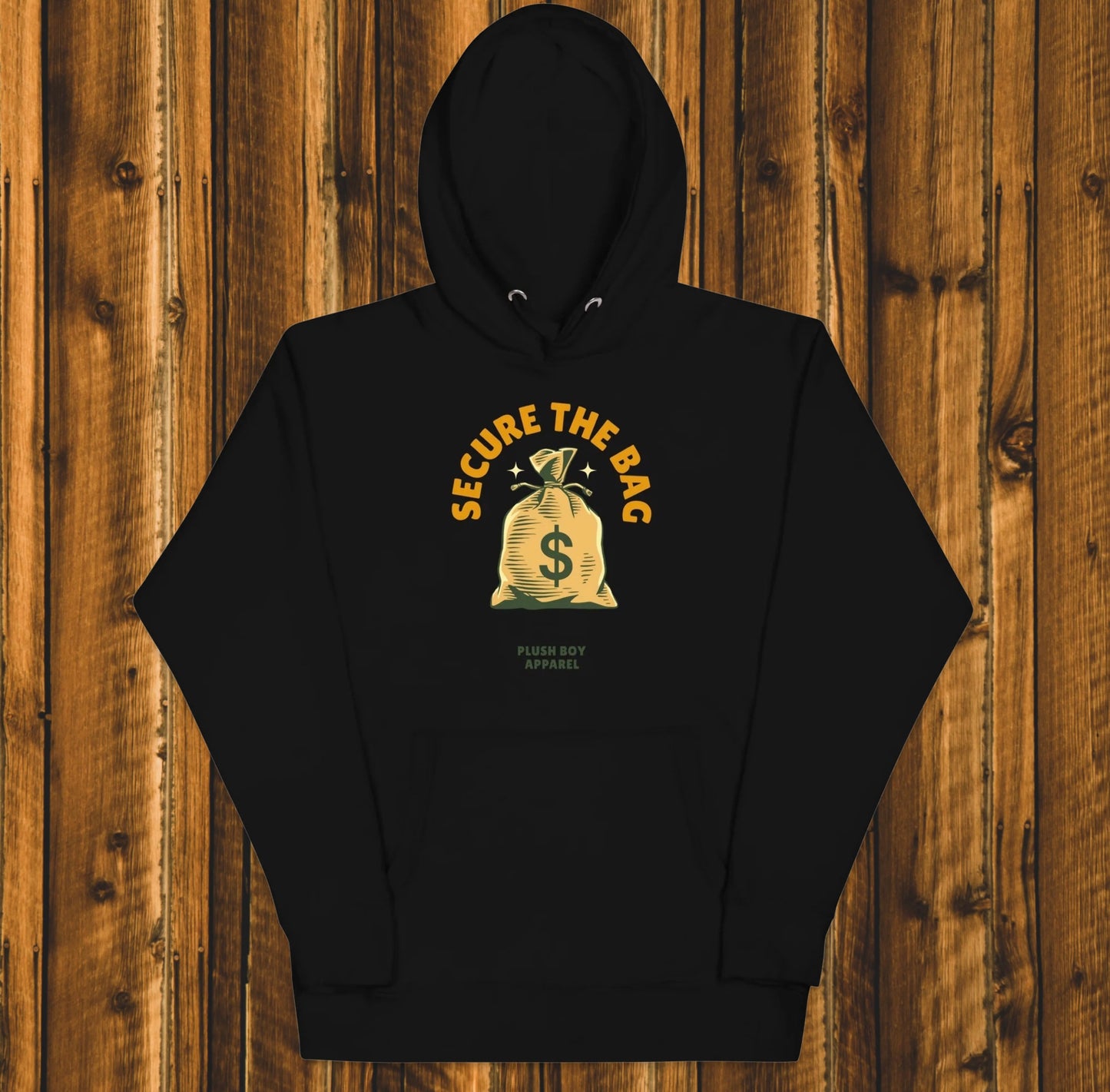 PLUSH BOY TAN SECURE THE BAG SWEATSHIRT