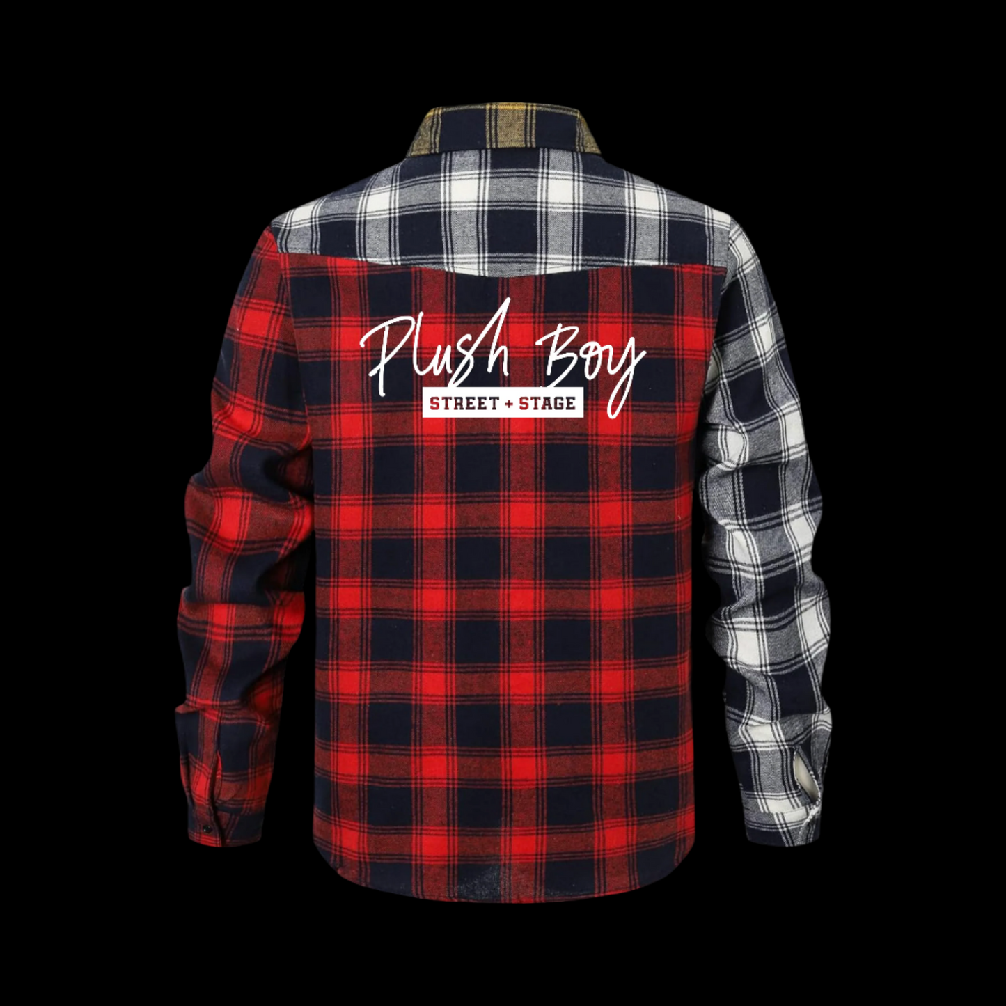 PLUSH BOY MOUNTAIN MULTI COLOR FLANNEL