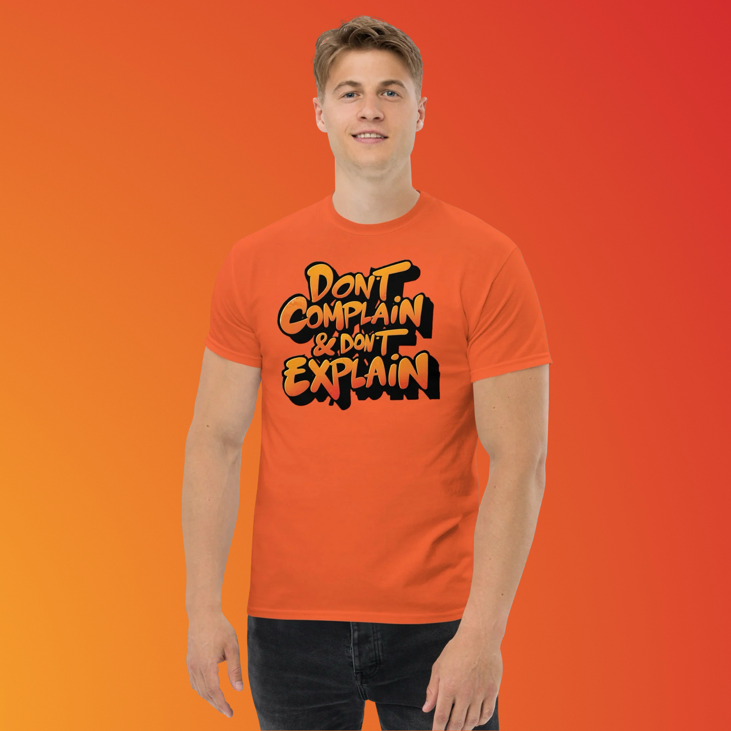 PLUSH BOY DON'T COMPLAIN DON'T COMPLAIN TEE