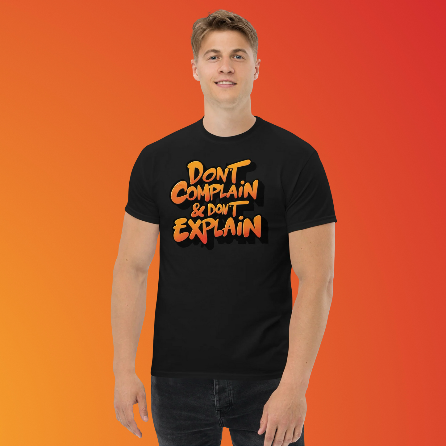 PLUSH BOY DON'T COMPLAIN DON'T COMPLAIN TEE
