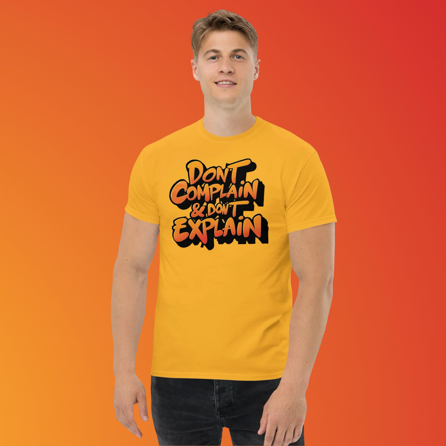 PLUSH BOY DON'T COMPLAIN DON'T COMPLAIN TEE