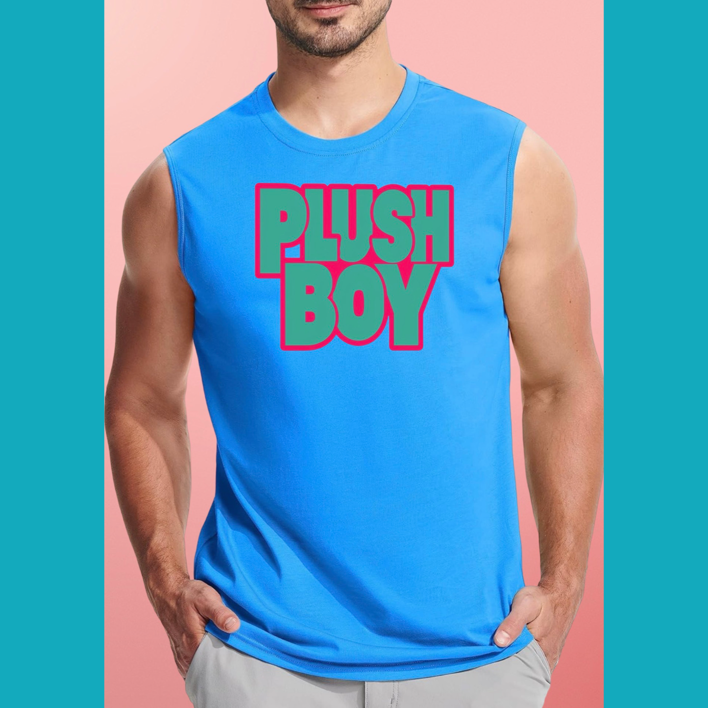 PLUSH BOY SLEEVELESS SHIRT