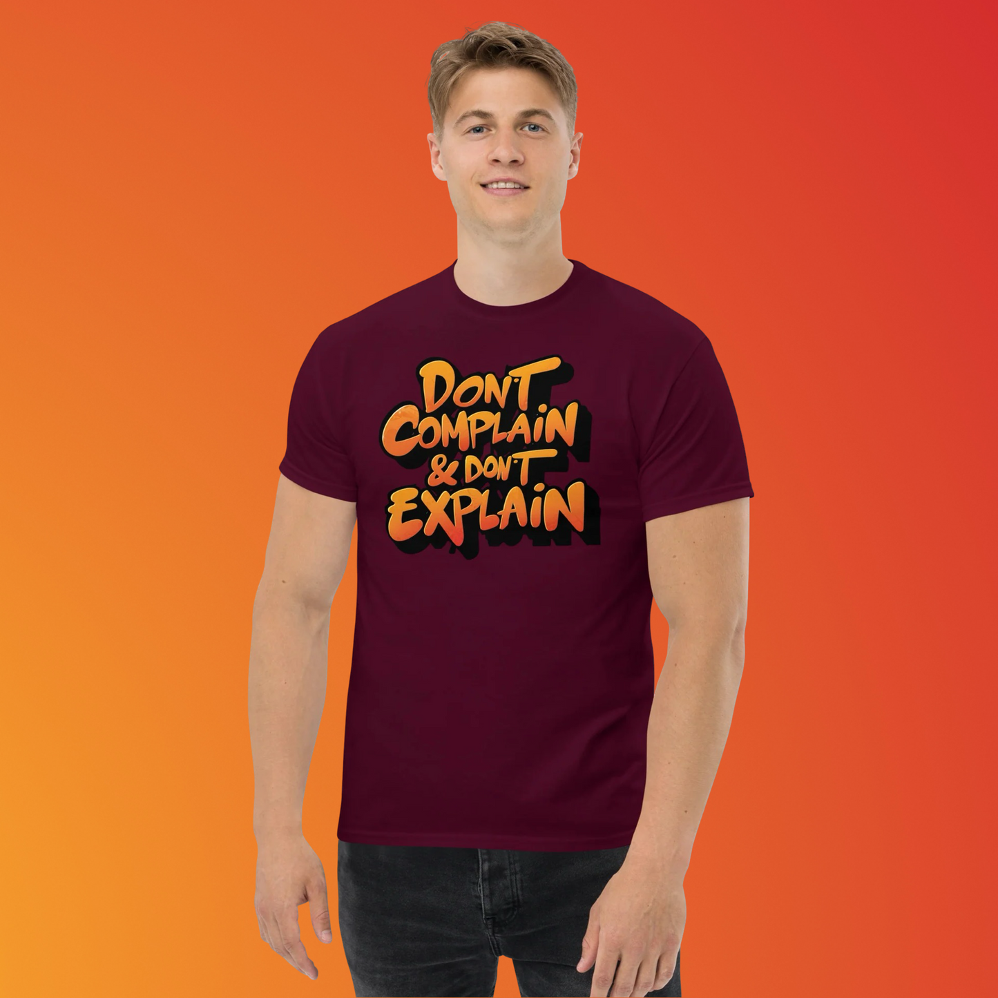 PLUSH BOY DON'T COMPLAIN DON'T COMPLAIN TEE