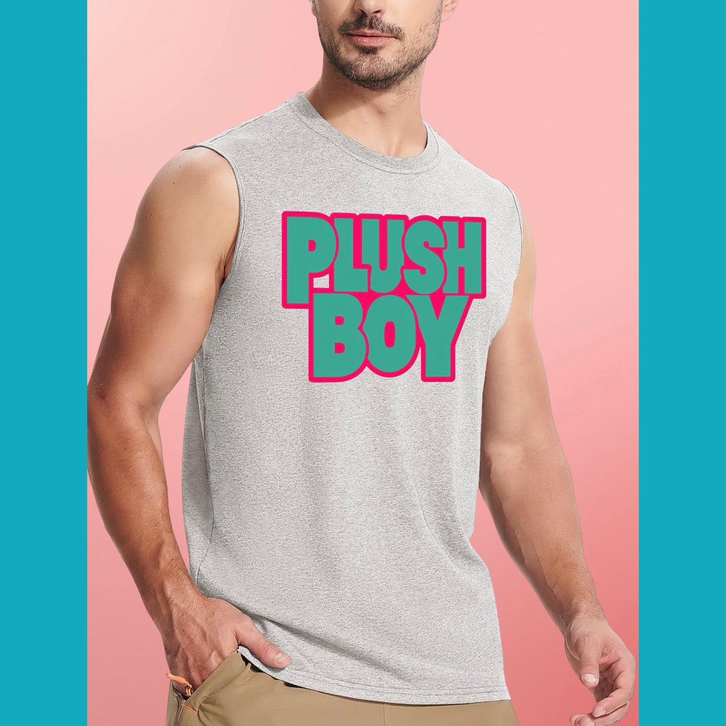 PLUSH BOY SLEEVELESS SHIRT