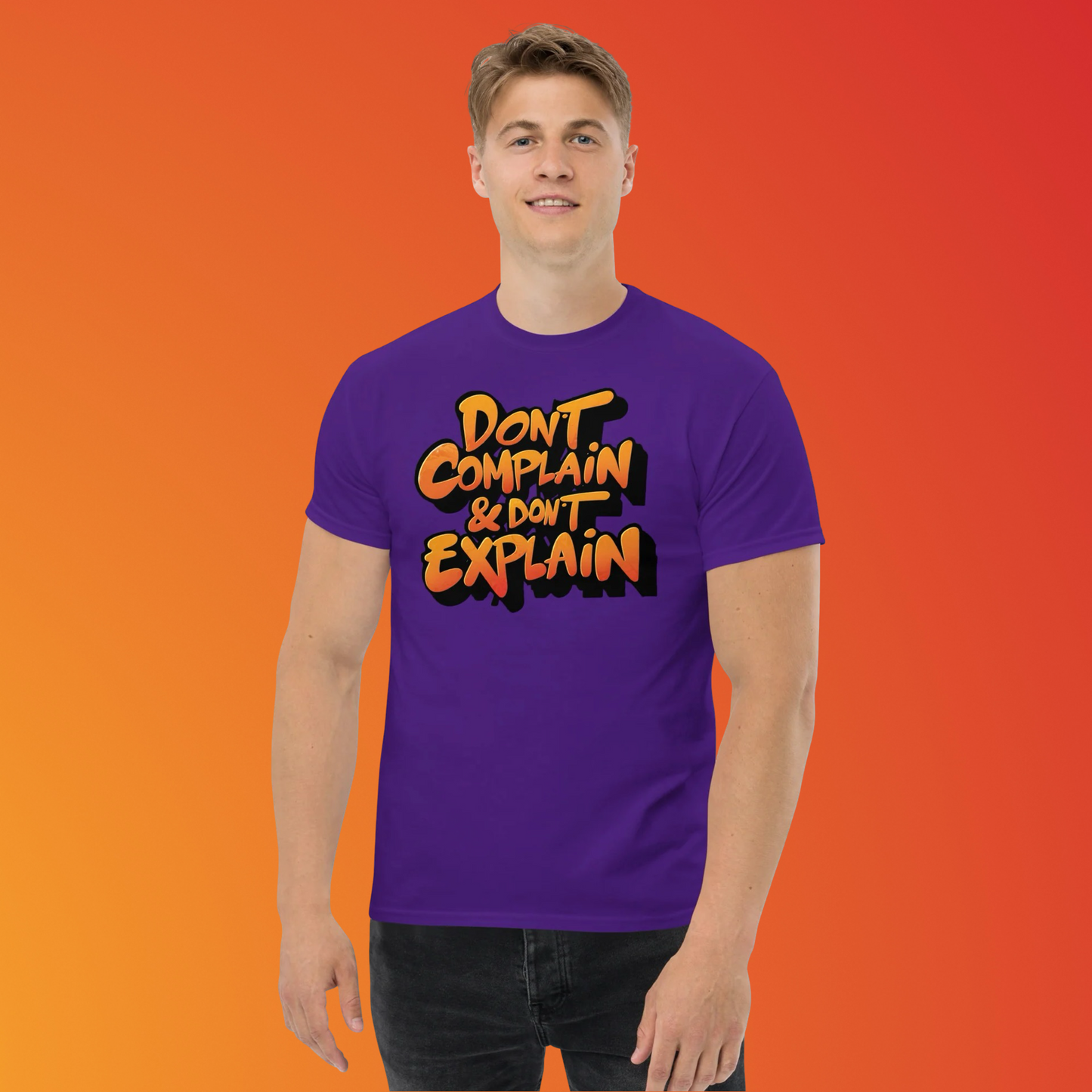 PLUSH BOY DON'T COMPLAIN DON'T COMPLAIN TEE