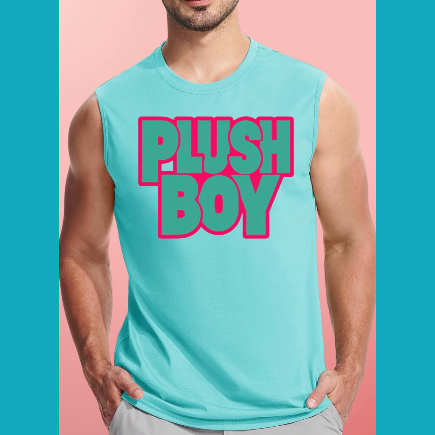 PLUSH BOY SLEEVELESS SHIRT