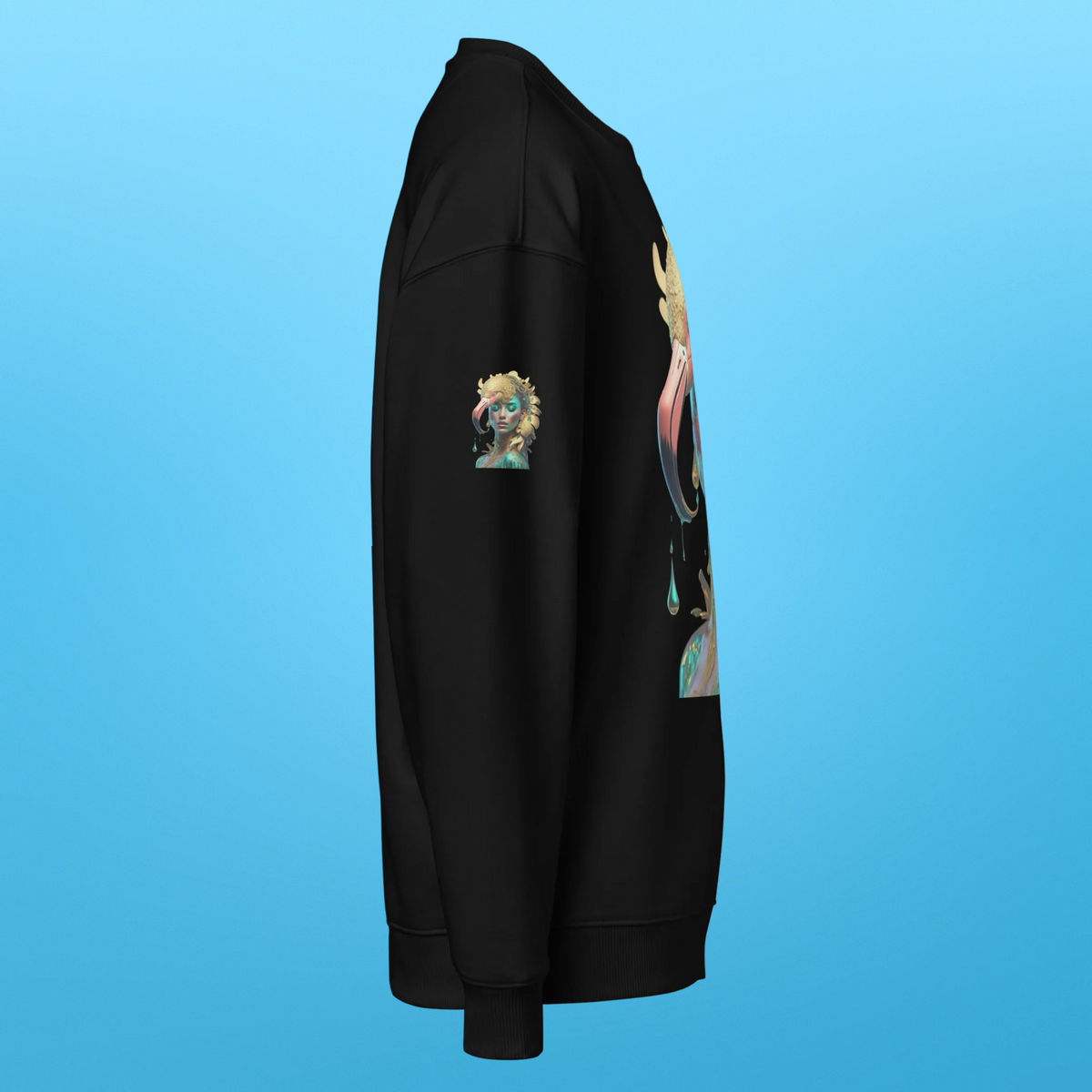 FLAMINGO PALM SPRINGS OVERSIZED SWEATSHIRT