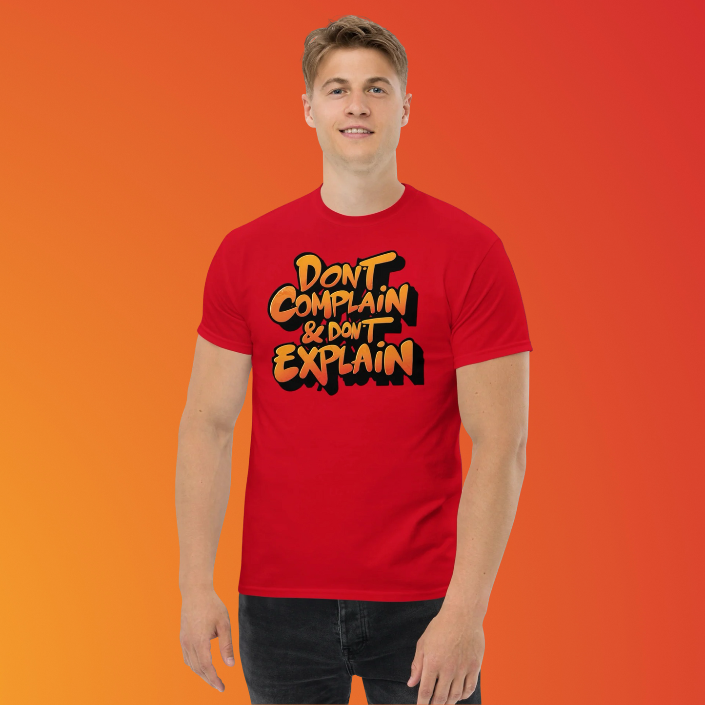 PLUSH BOY DON'T COMPLAIN DON'T COMPLAIN TEE