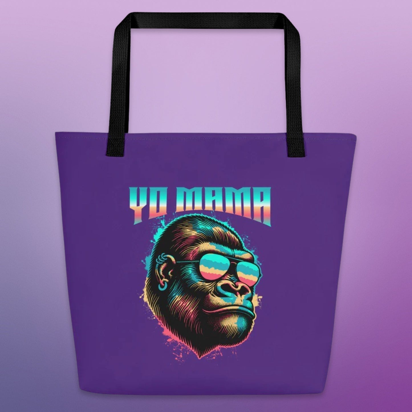 PLUSH BOY GRAPE APE TOTE BAG