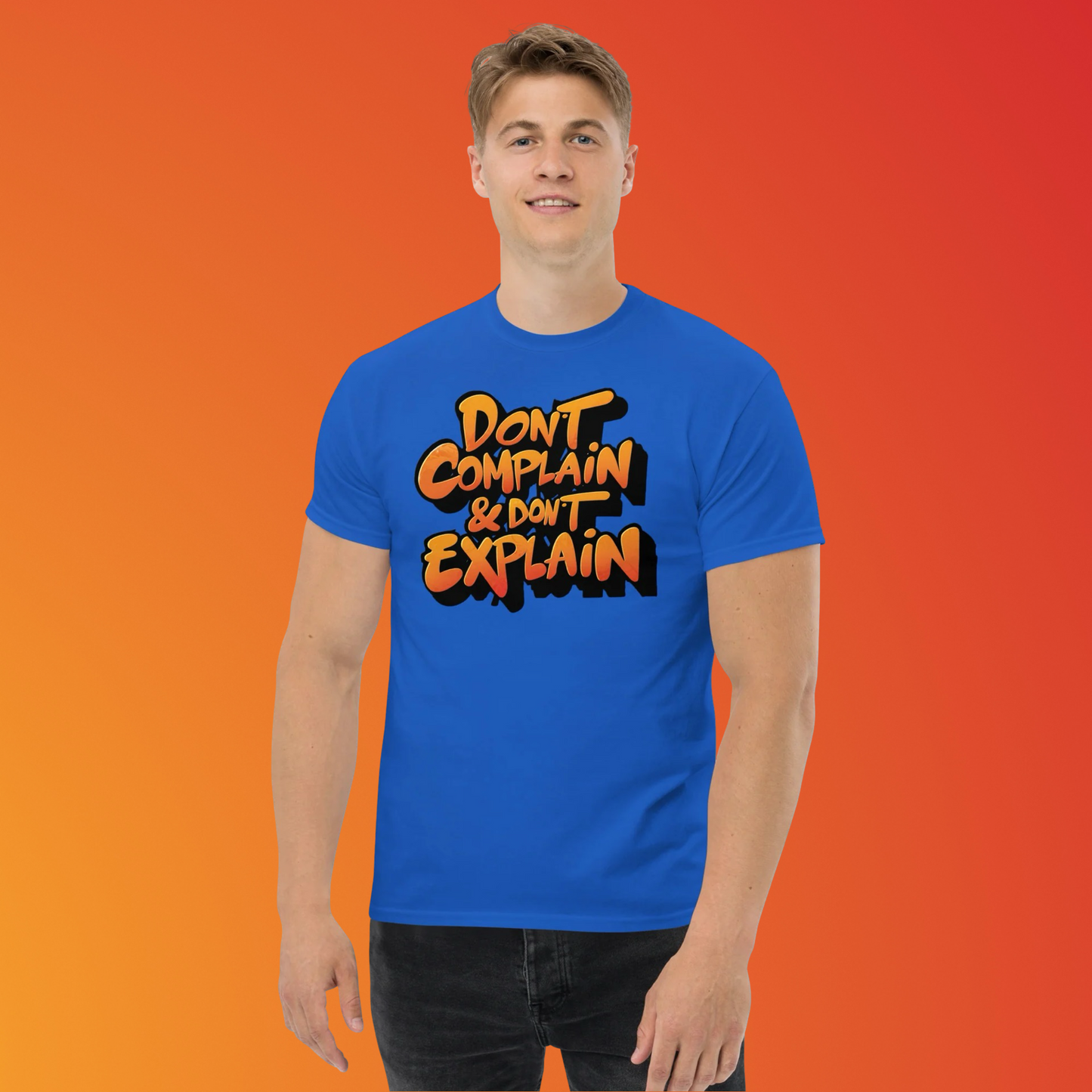 PLUSH BOY DON'T COMPLAIN DON'T COMPLAIN TEE