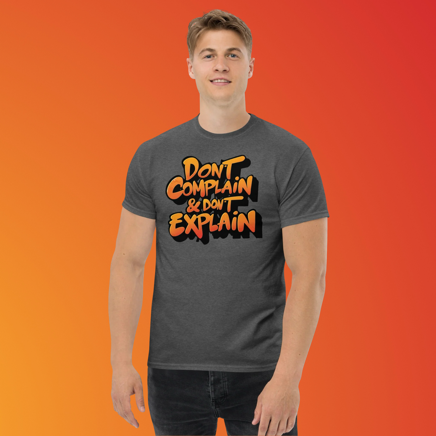 PLUSH BOY DON'T COMPLAIN DON'T COMPLAIN TEE